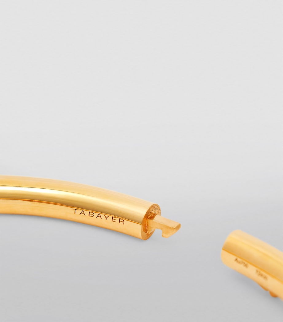 Yellow Gold and Diamond Oera Bangle YELLOW GOLD Image 3