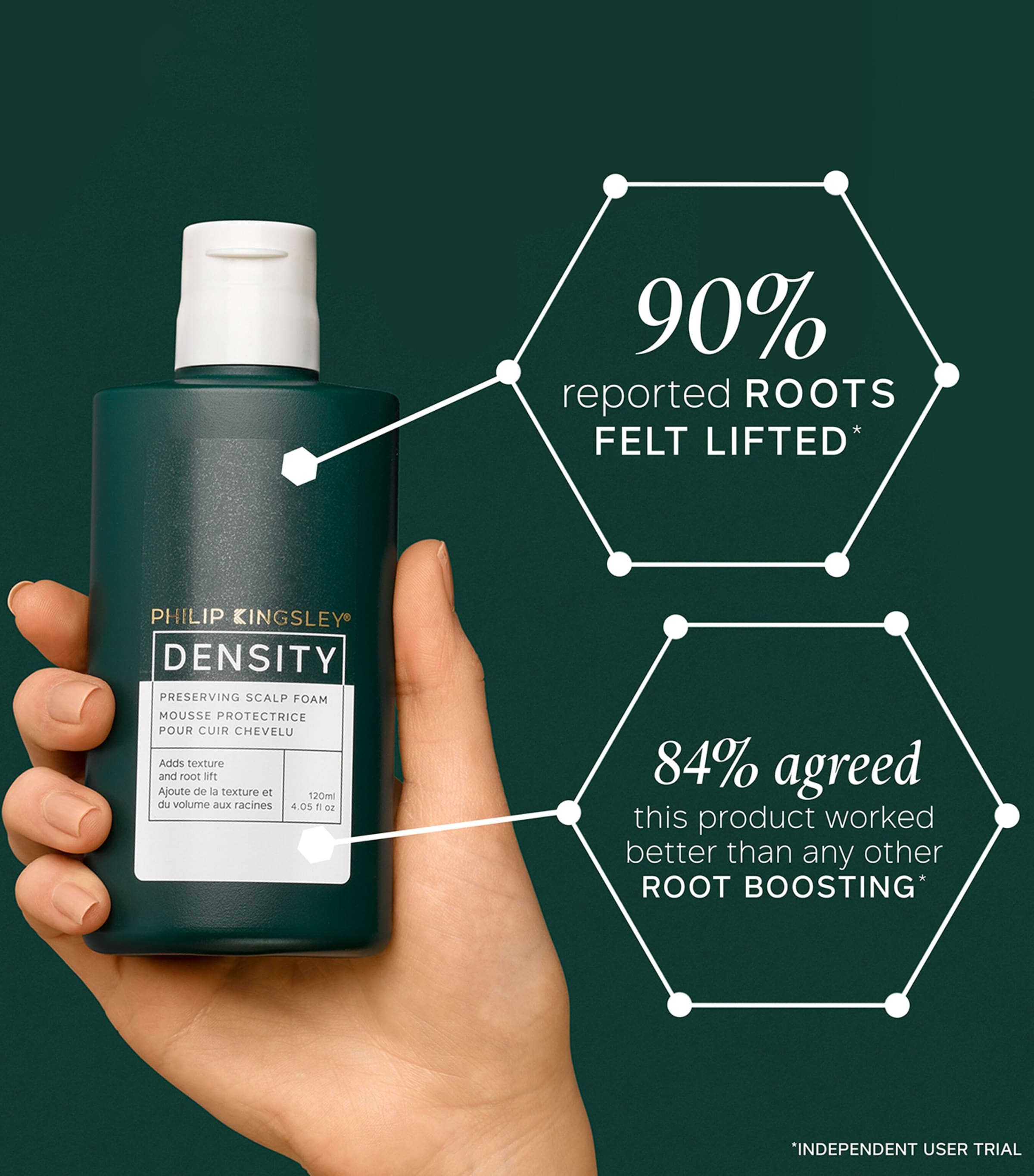 Density Preserving Scalp Foam (120ml) NO COLOUR Image 3