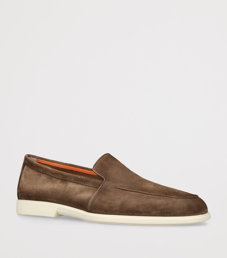 Suede Malibu Loafers BROWN Image 3