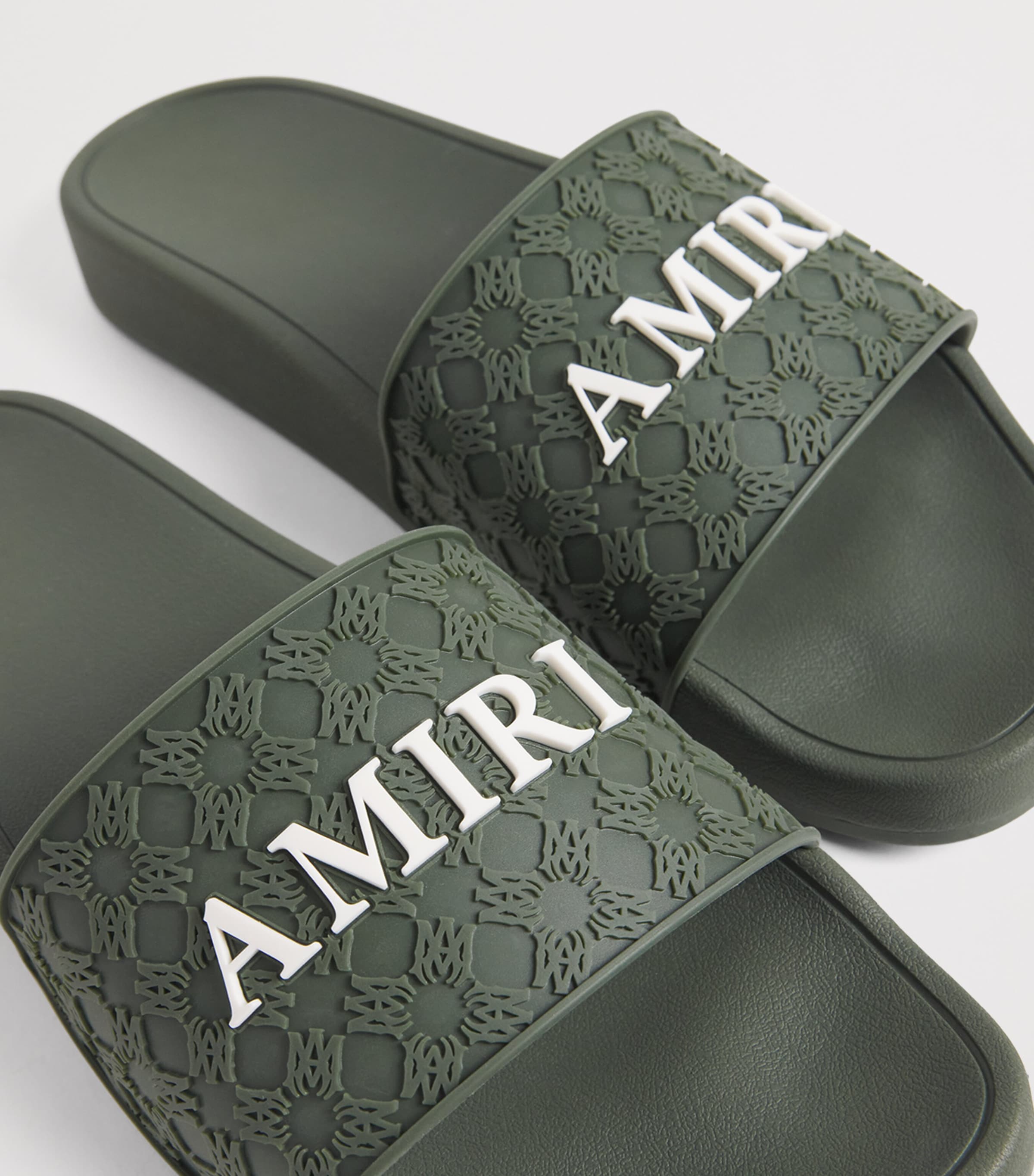MA Quad Pool Slides DARK SAGE Image 6