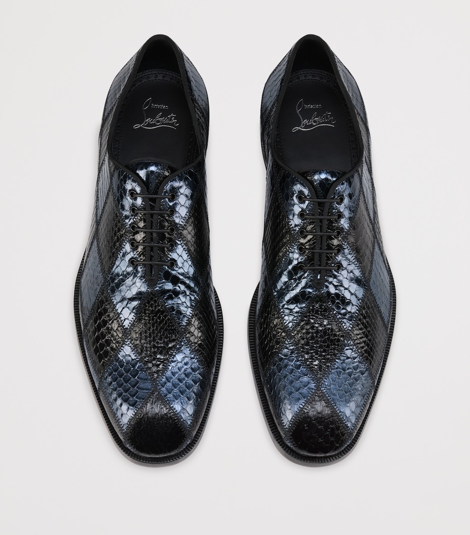 Corteo Leather Oxford Shoes 8965 Image 5