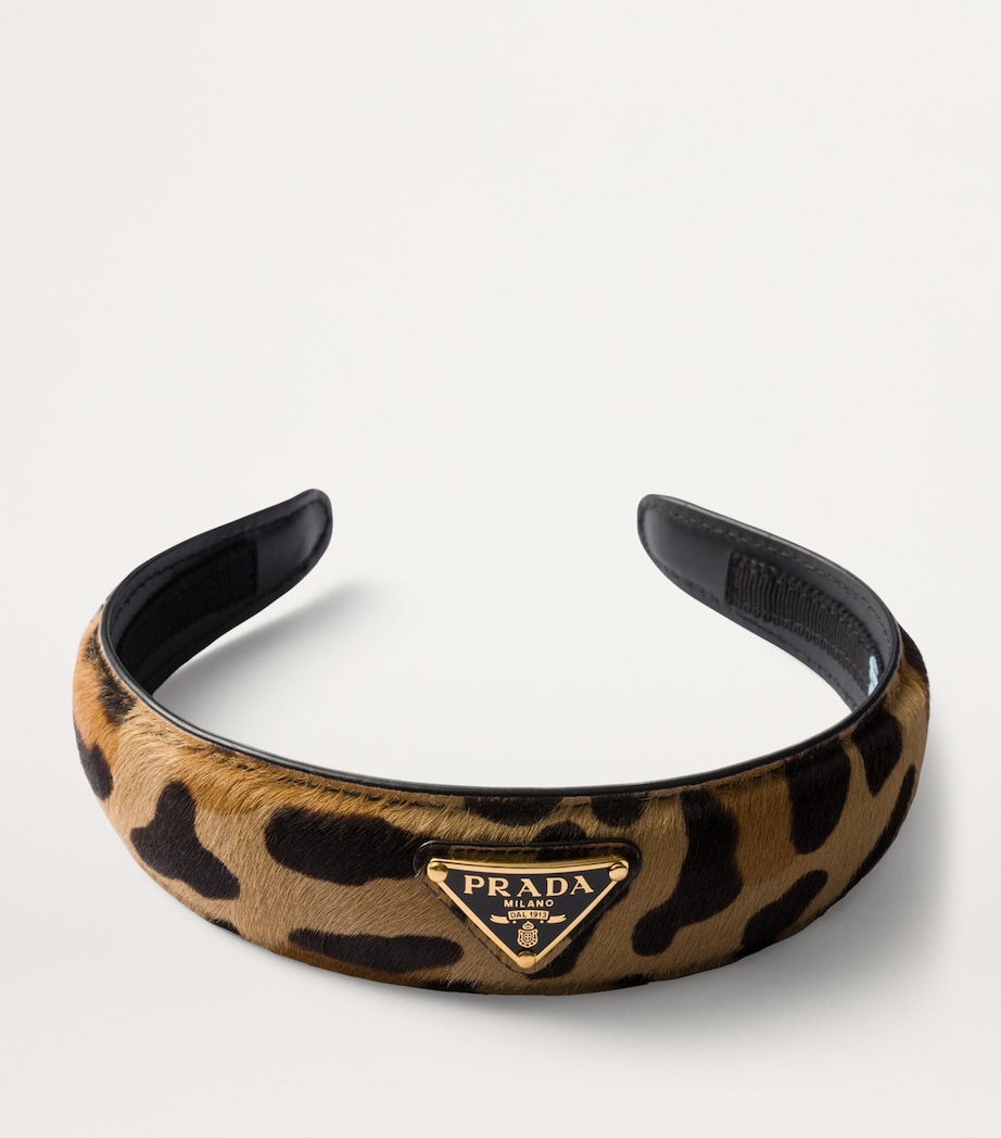 Leather Leopard Headband F0151 Image 3