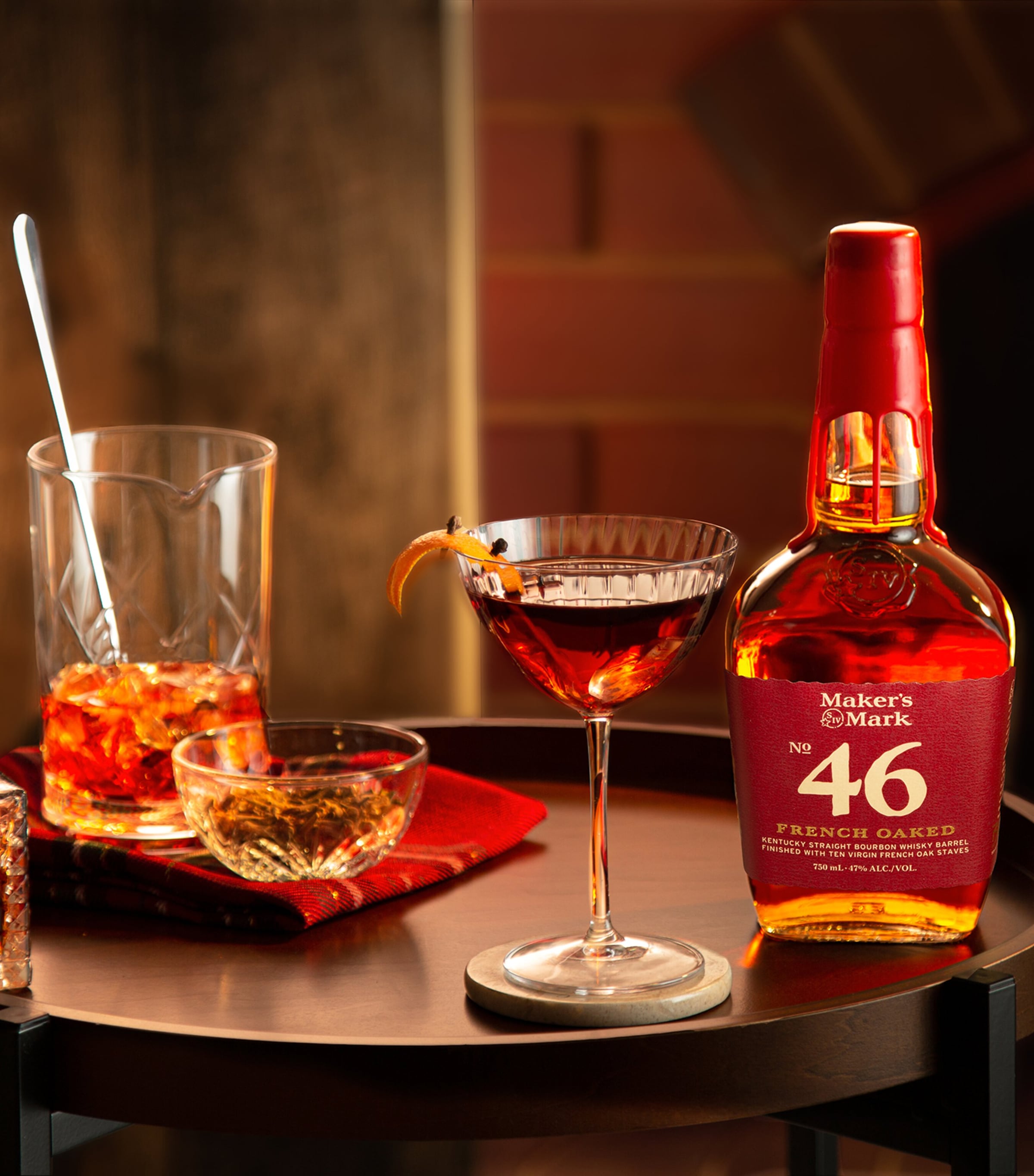Maker's Mark No. 46 French Oaked Straight Bourbon Whisky (70cl) Image 3