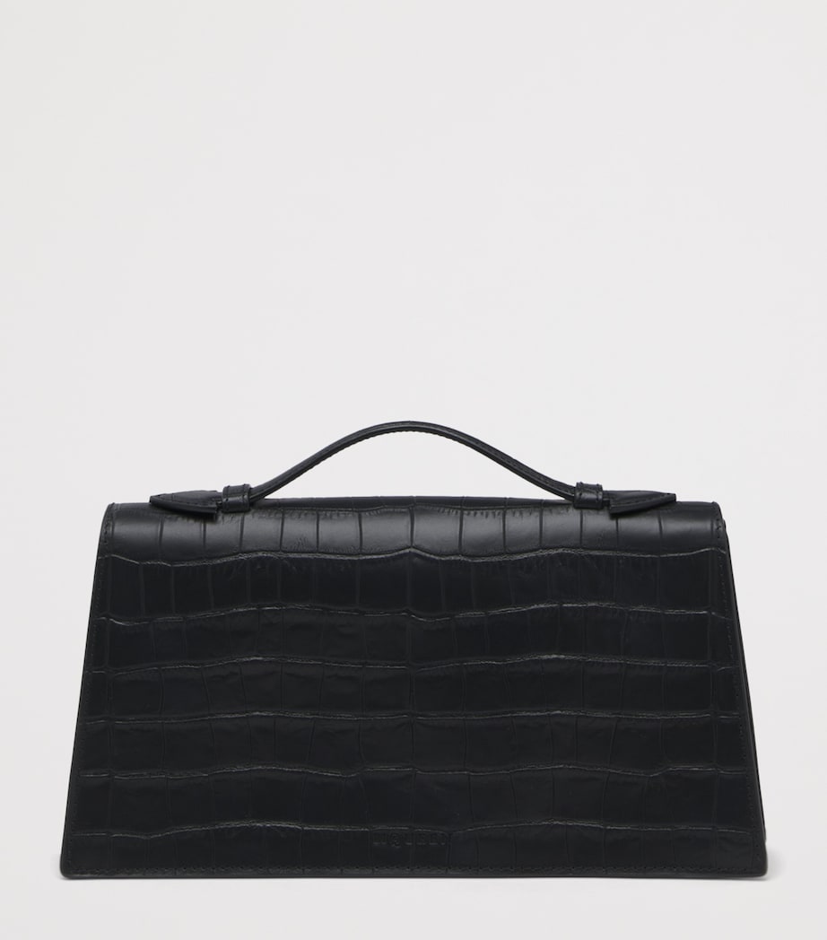McQueen Leather Skull Top-Handle Bag Image 5
