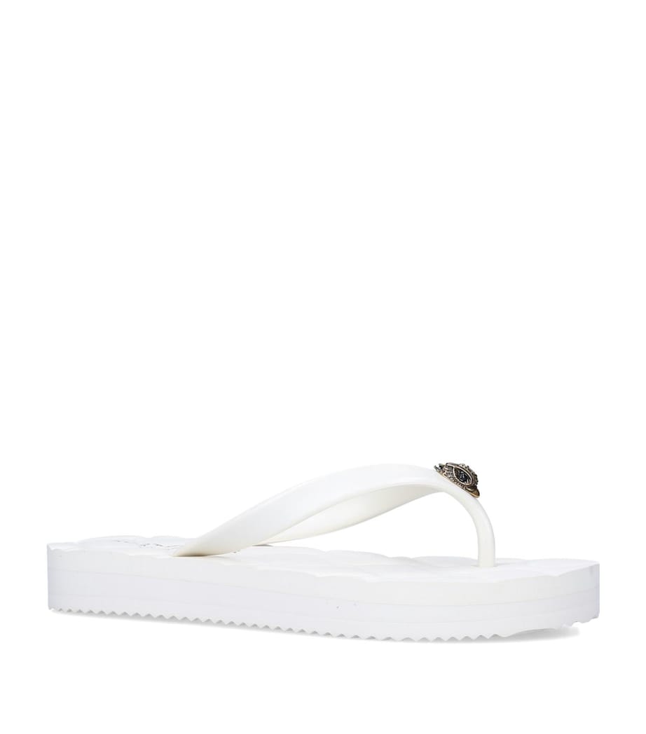 Kensington Q Flip Flops BONE Image 1