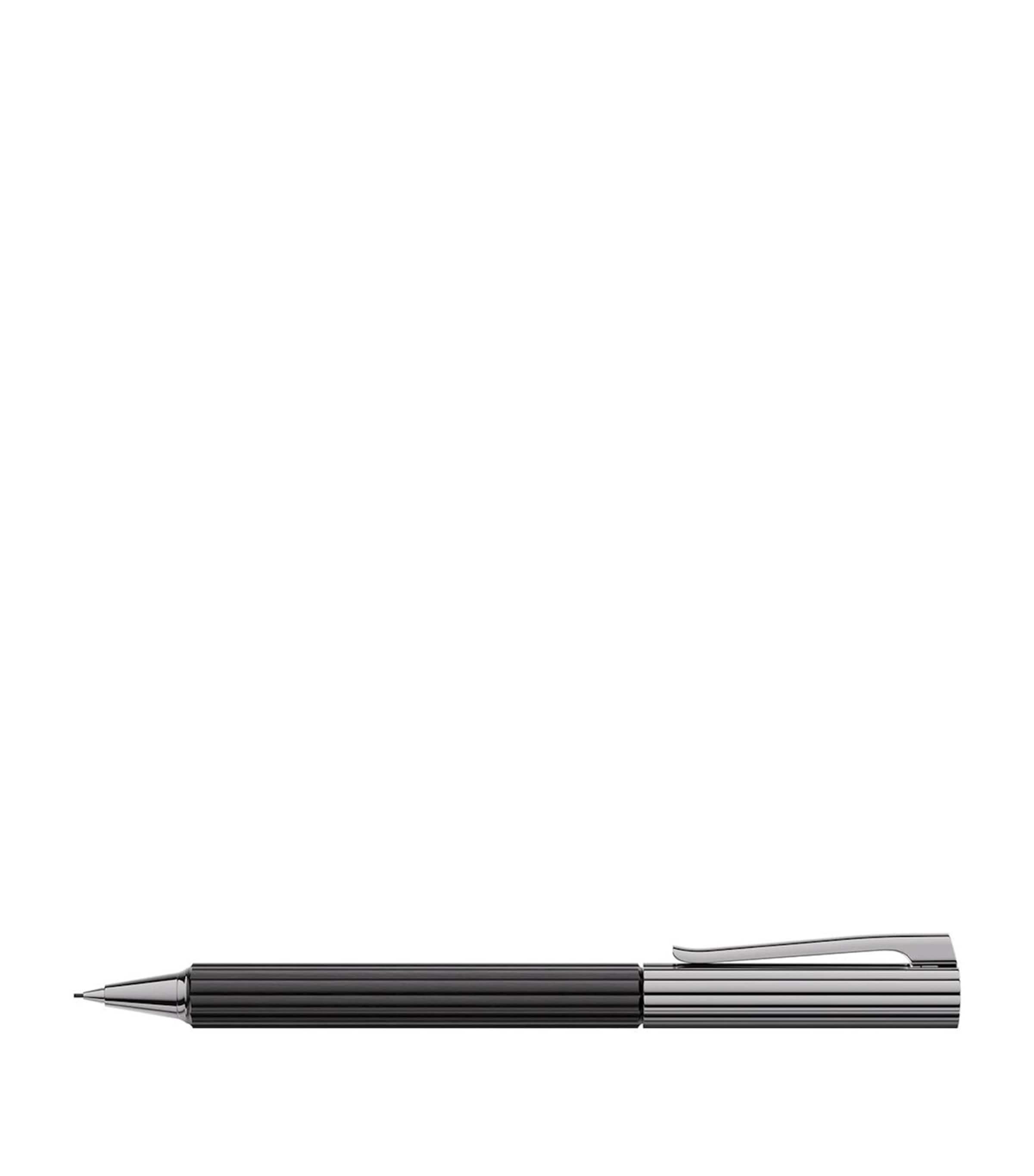 Graf von Faber-Castell Ebony Wood Bloom Mechanical Pencil Black Image 2