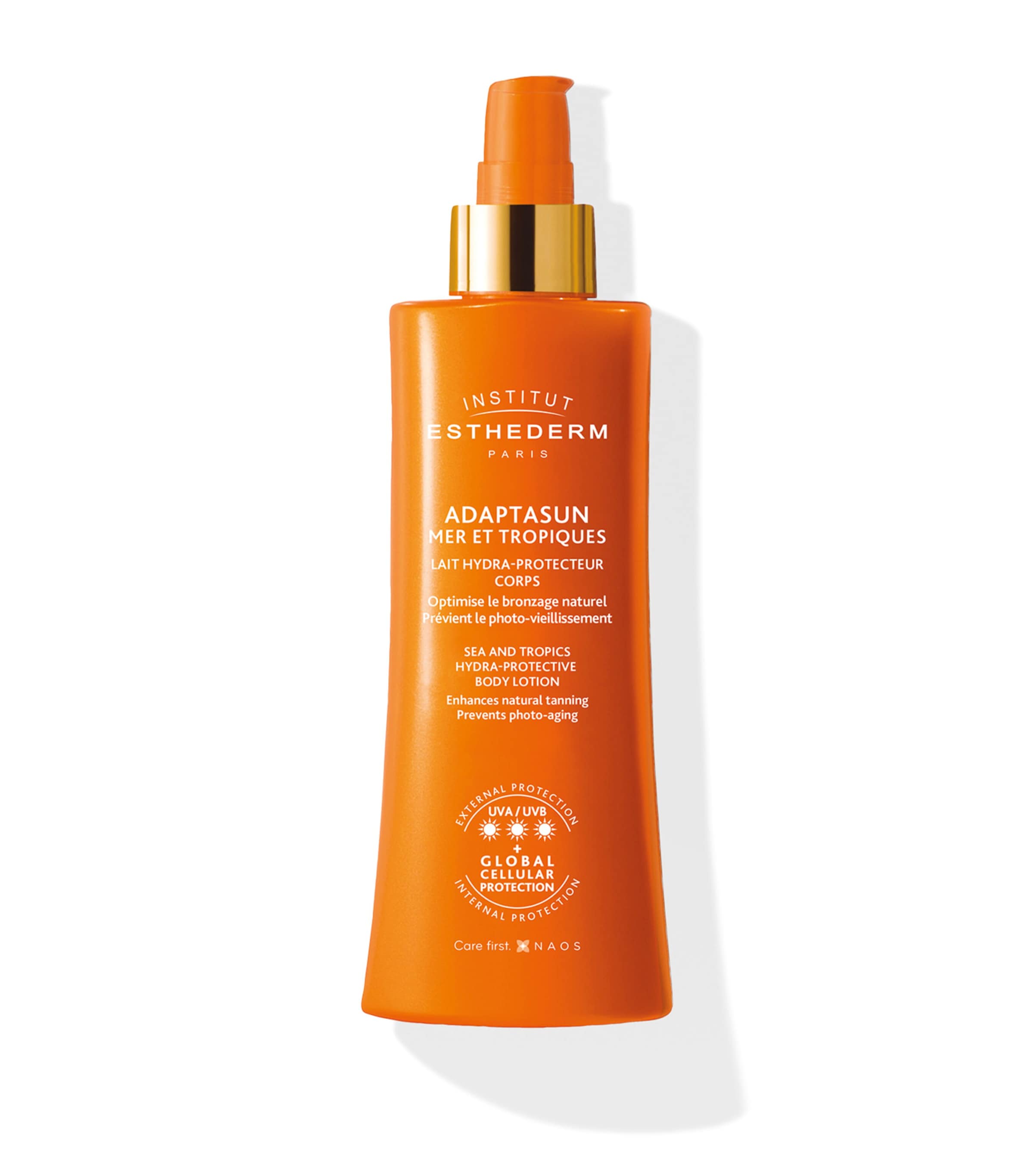 Institut Esthederm Adaptasun Uva/uvb Sea And Tropics Hydra-protective Body Lotion - Strong Sun