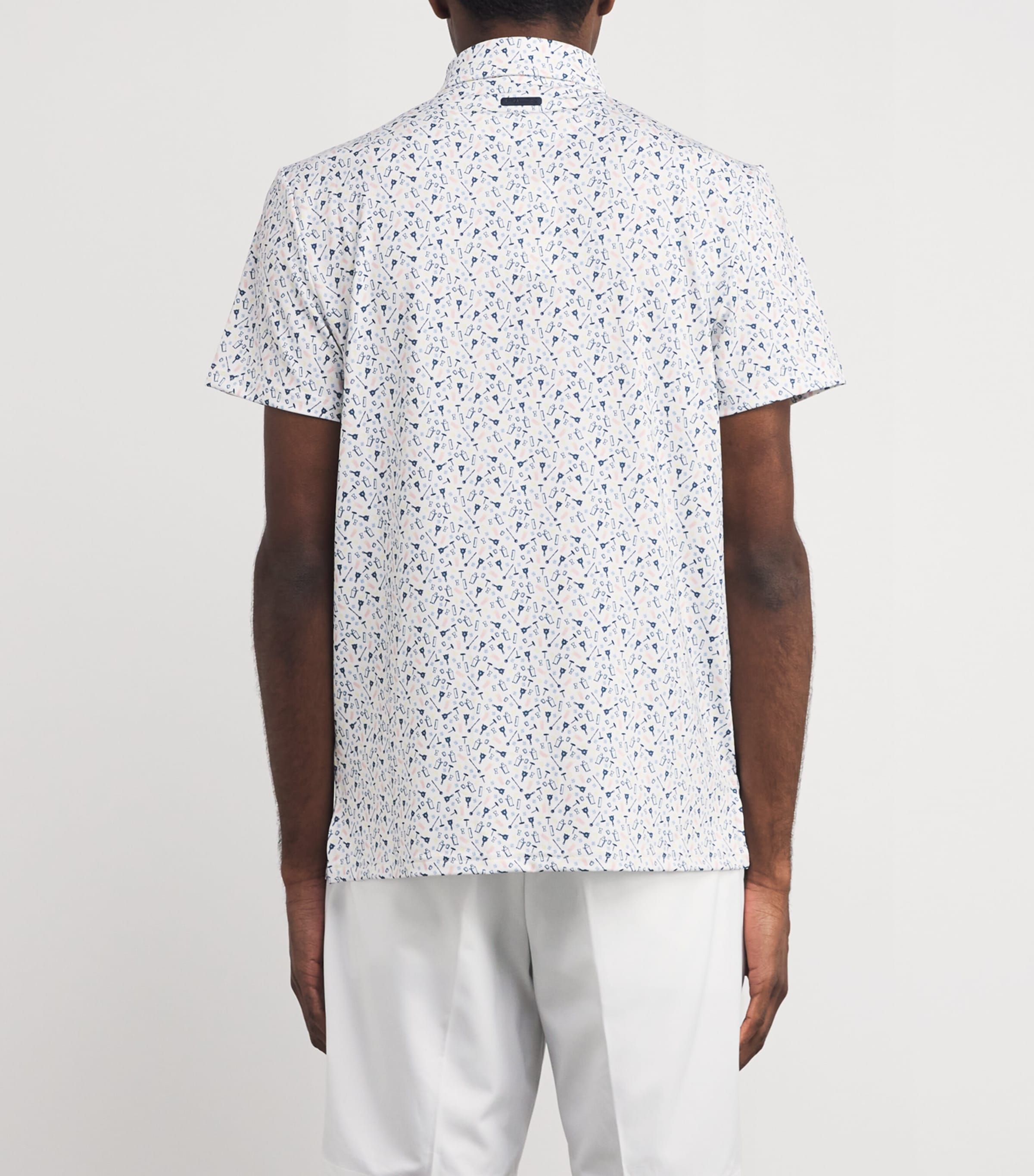 Airflow Polo Shirt TEE TIME RFND NVY Image 4