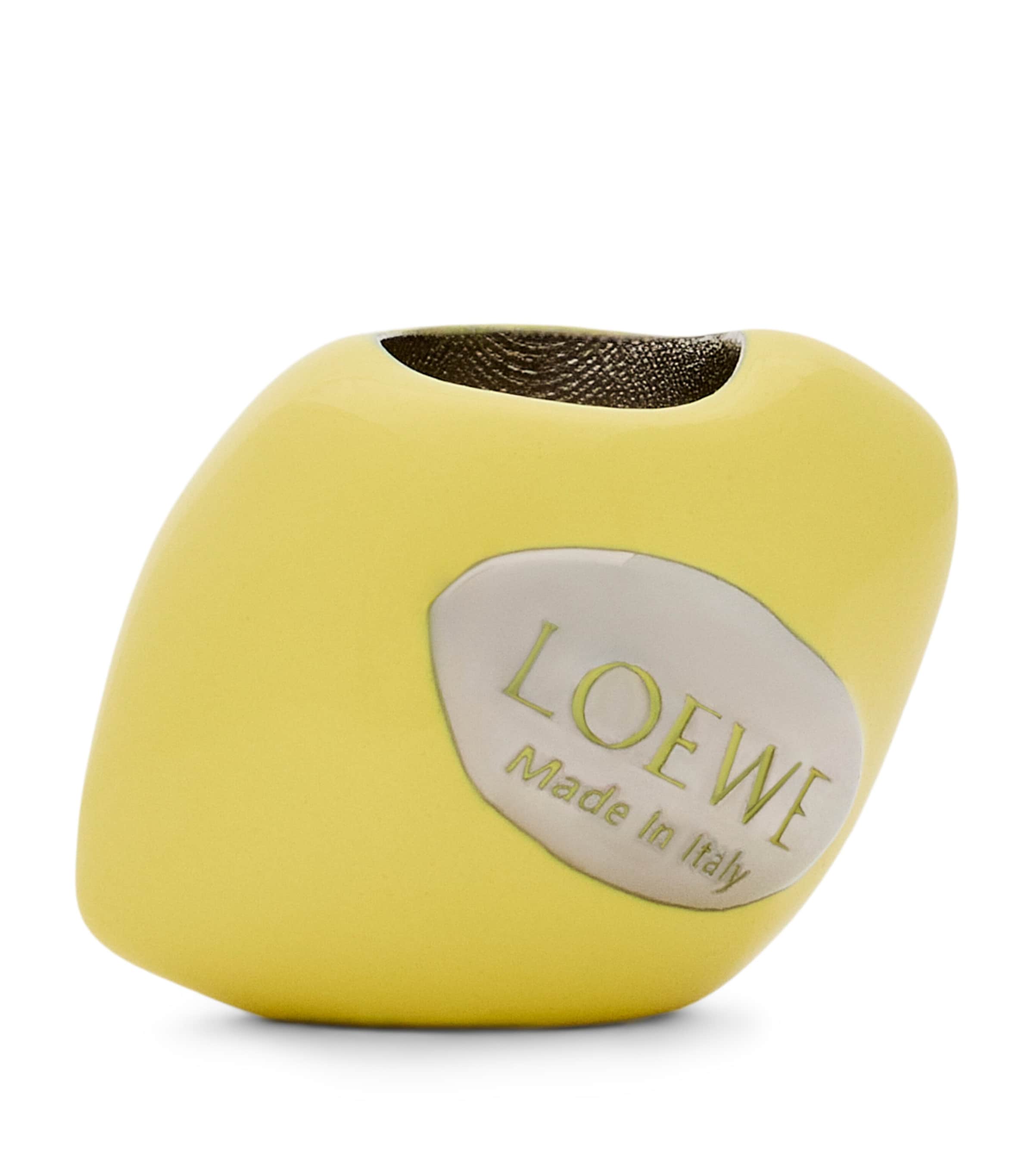 LOEWE Lemon Dice Charm Yellow Image 1