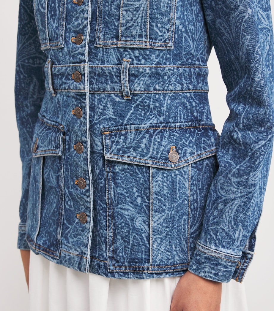Tika Denim Jacket B0643 ATLNTC PAISLEY Image 6