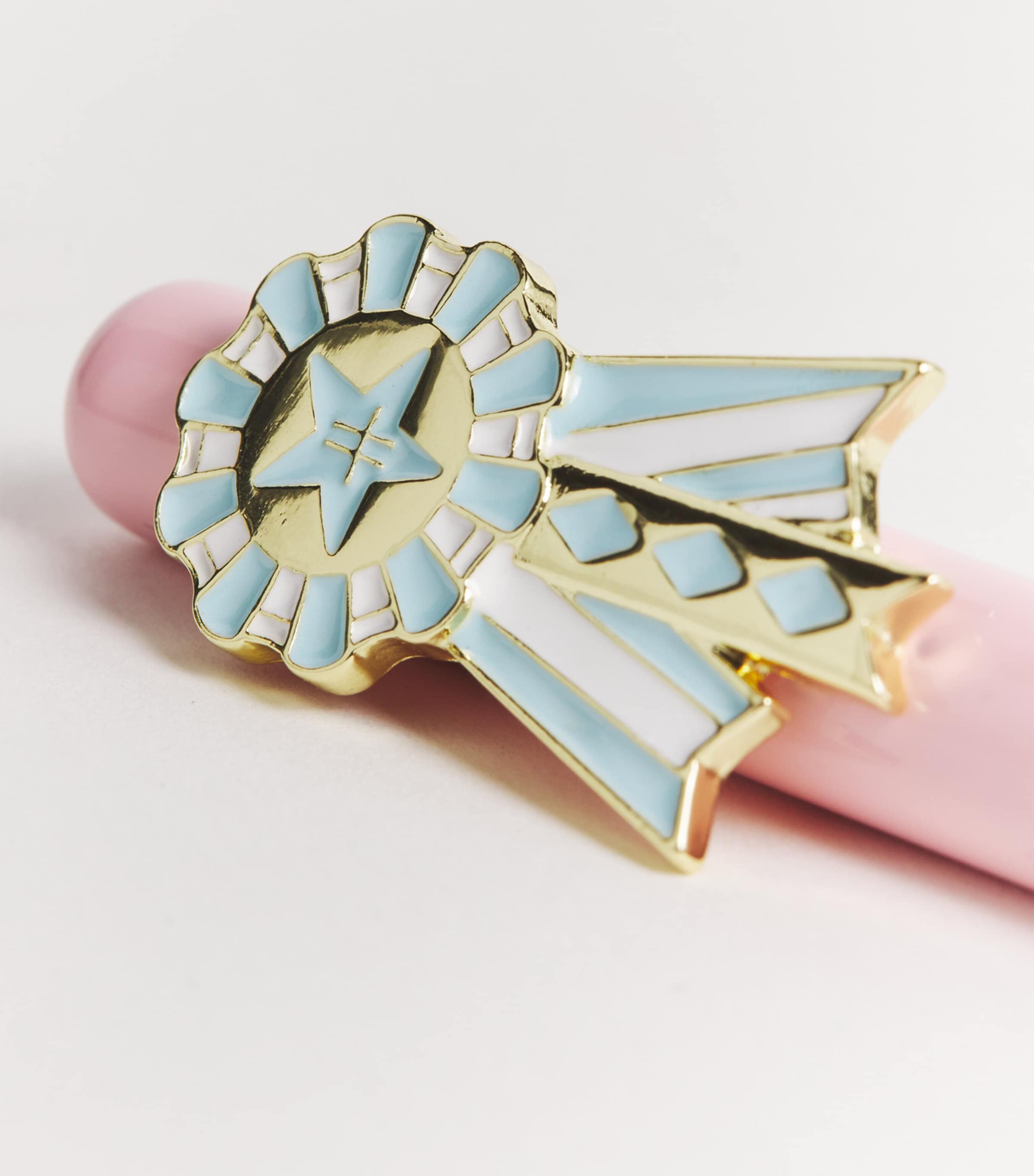 Harrods Rosette Pen Pink Image 2