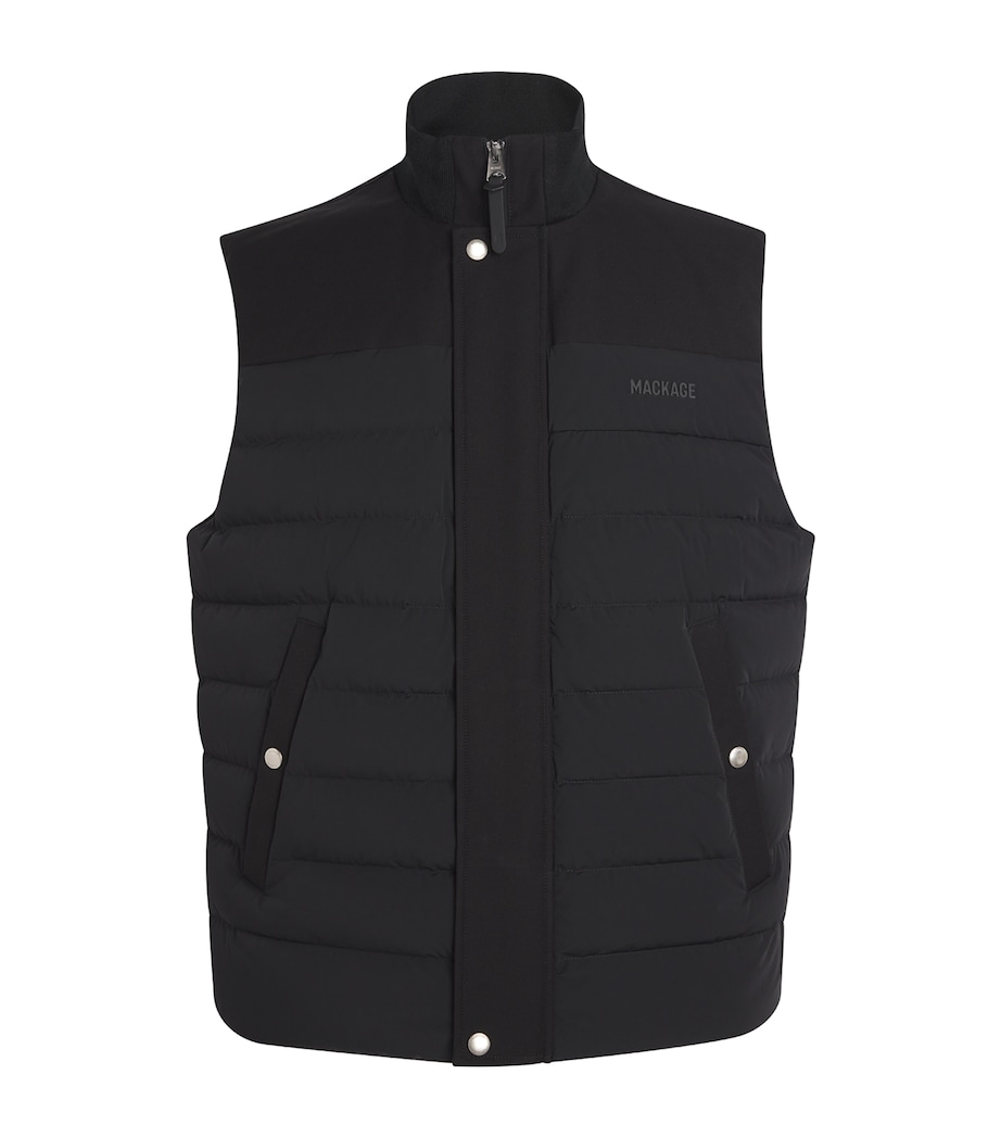 Down Brody Gilet BLACK Image 1