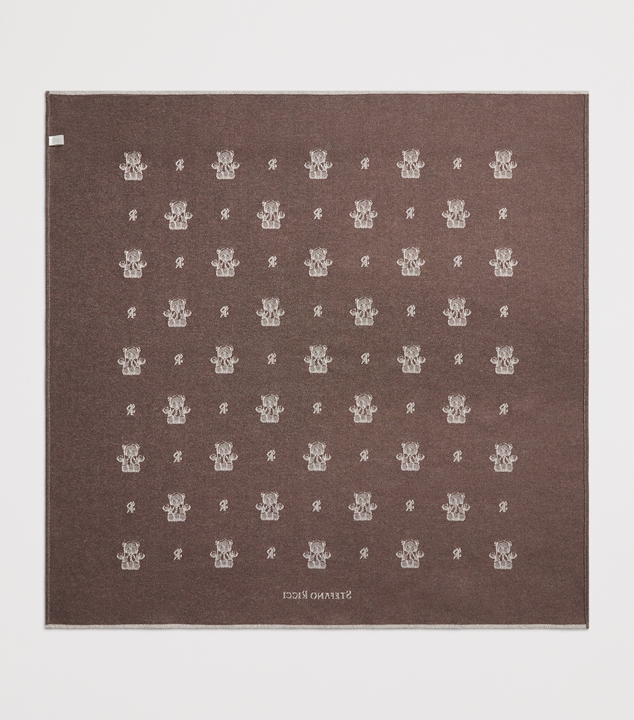 Stefano Ricci Kids Cashmere Teddy Blanket (90cm x 90cm) Image 2