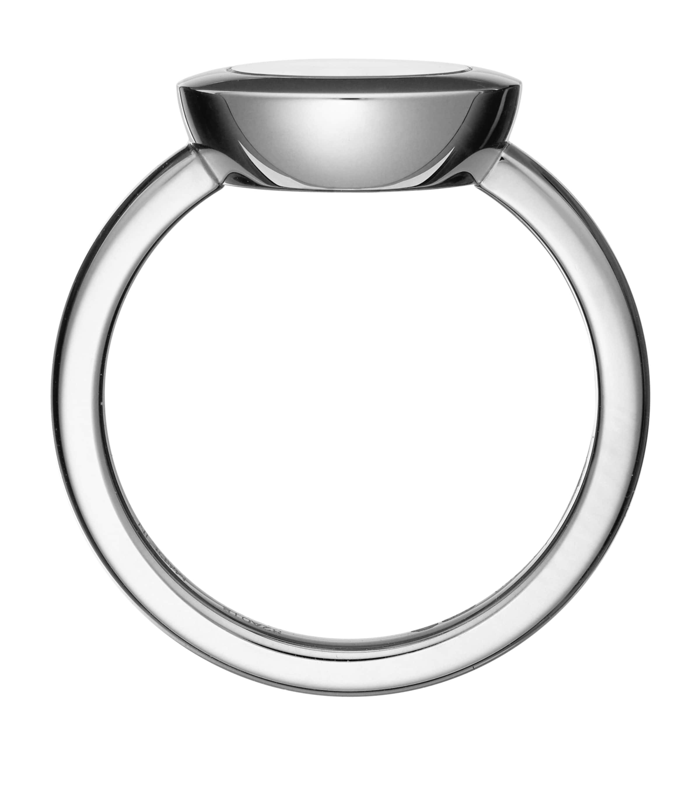 White Gold and Diamond Happy Diamonds Icons Ring NO COLOUR Image 2