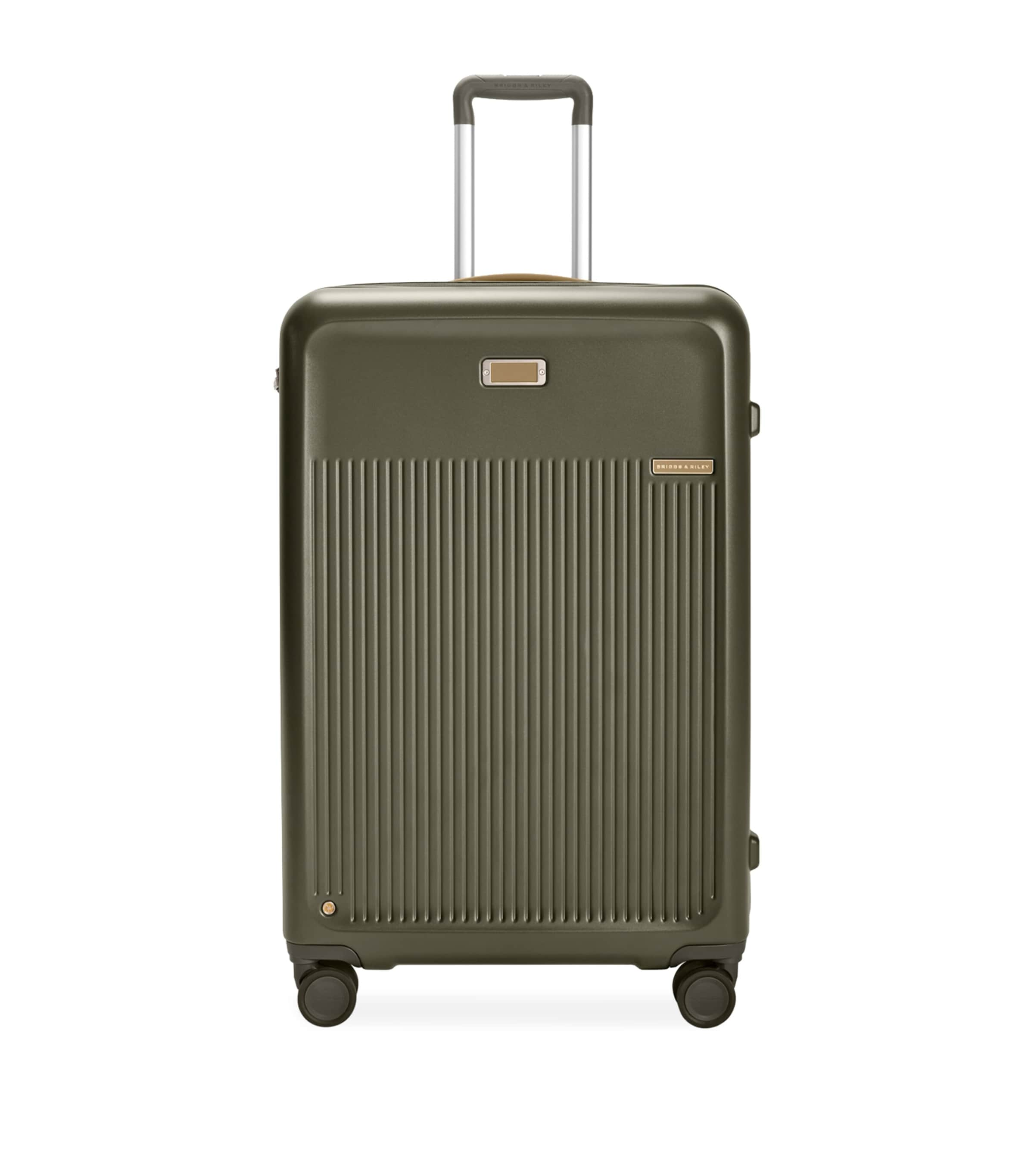 Briggs & Riley Large Check-in Expandable Spinner Suitcase In Green