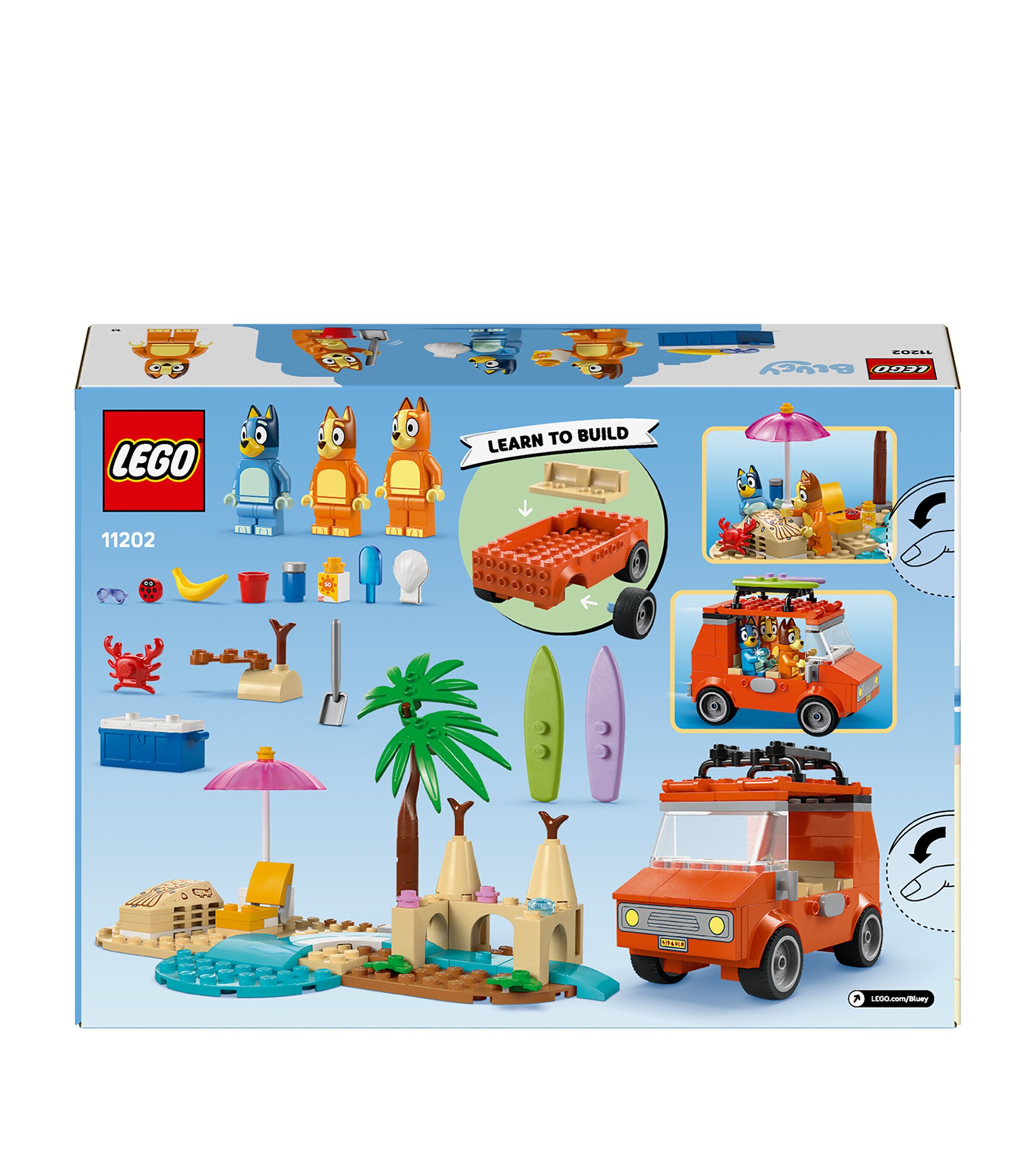 Bluey's Beach & Family Car Trip 11202 MULTI Image 4