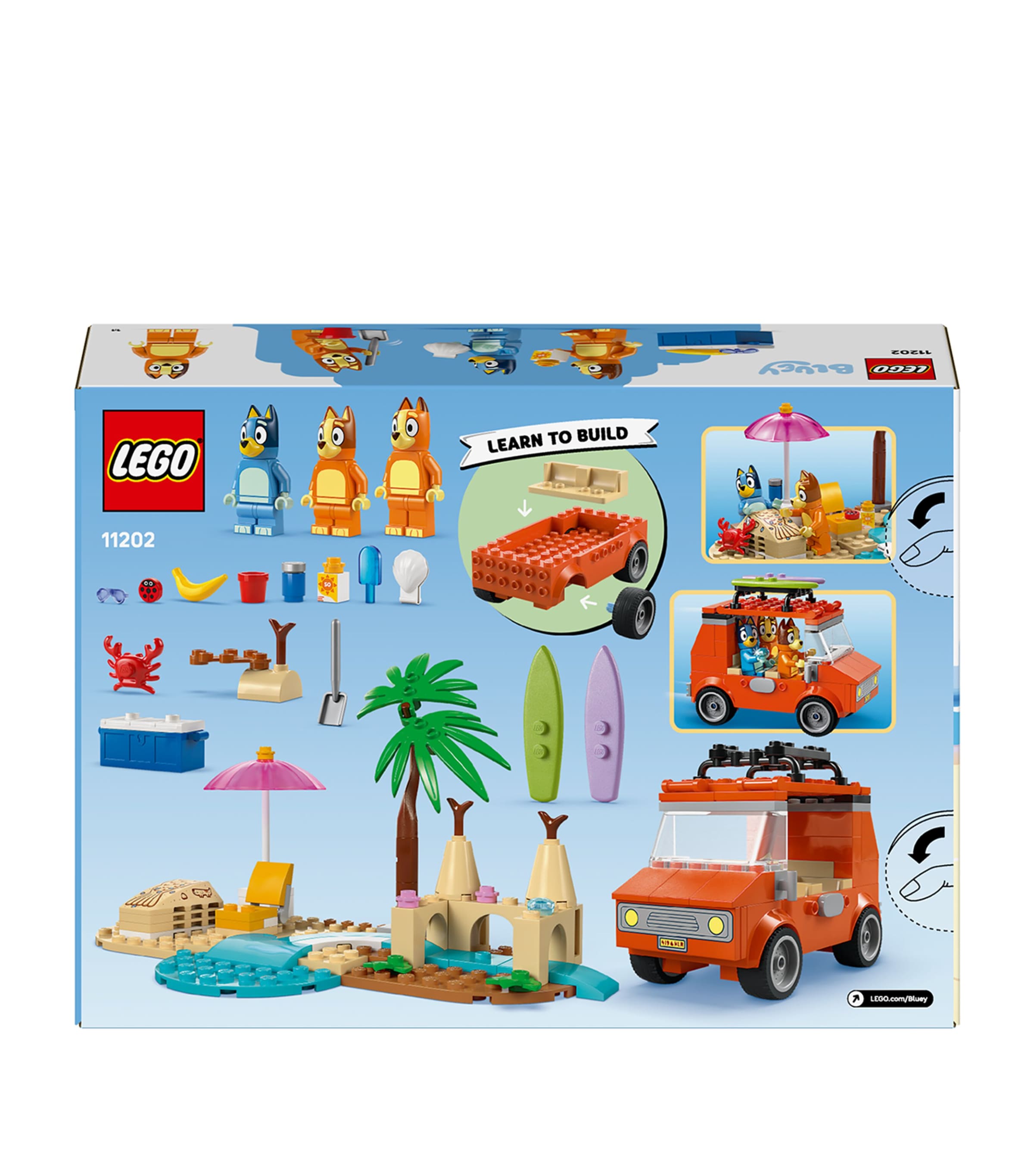 Lego Bluey's Beach & Family Car Trip 11202 | Toys | Building & Construction Toys | Designers | Lego Lego Bluey's Beach & Family Car Trip 11202 | Toys | Building & Construction Toys | Designers | Lego