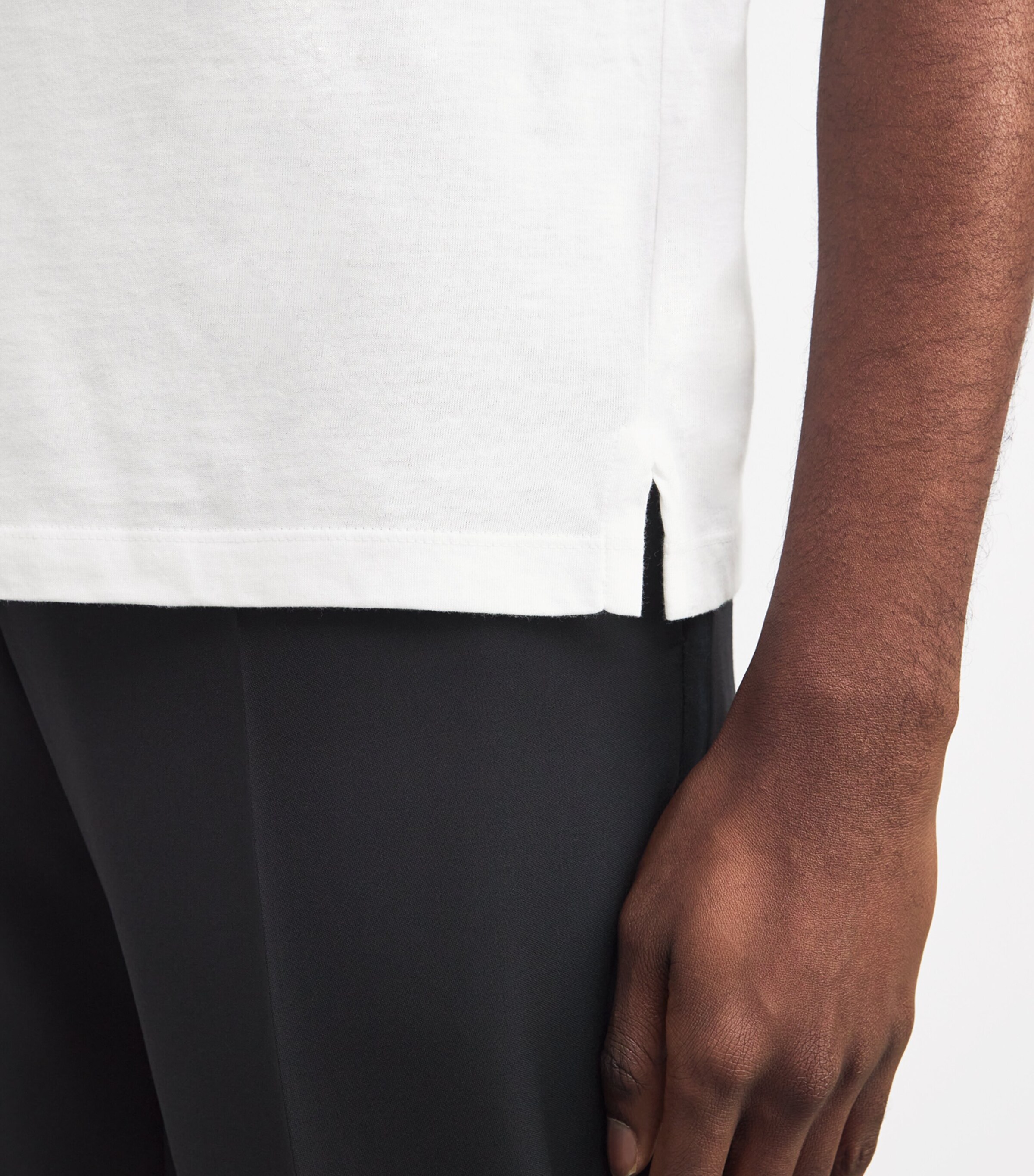 Canali Mens Cotton T-Shirt Image 6