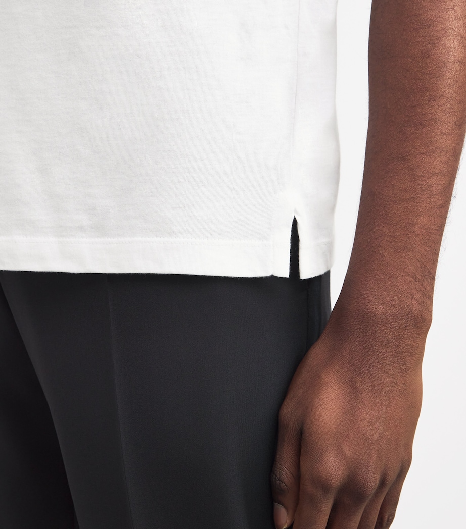 Canali Mens Cotton T-Shirt Image 6