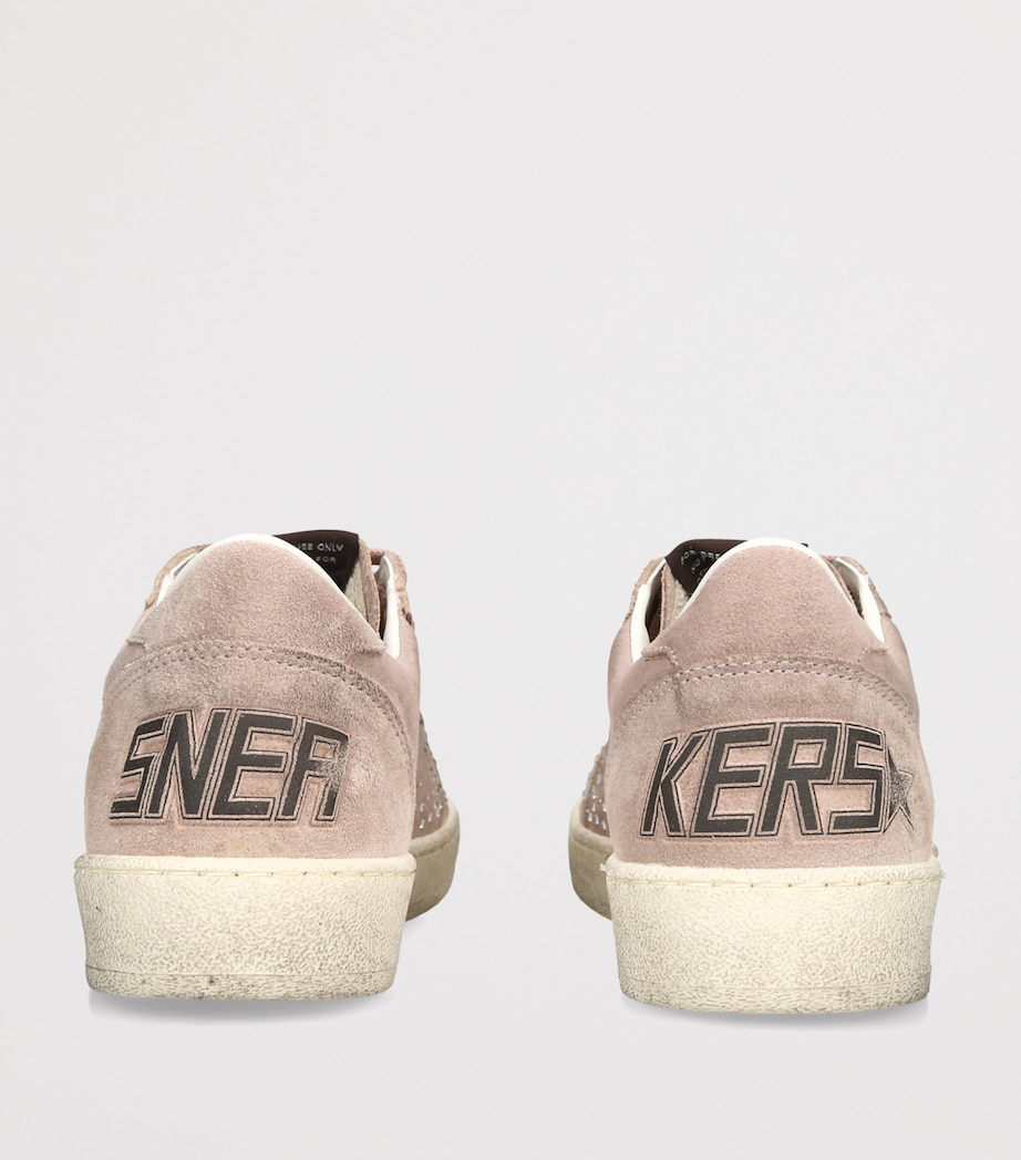 Golden Goose Suede Ball Star Sneakers Pale Pink Image 4