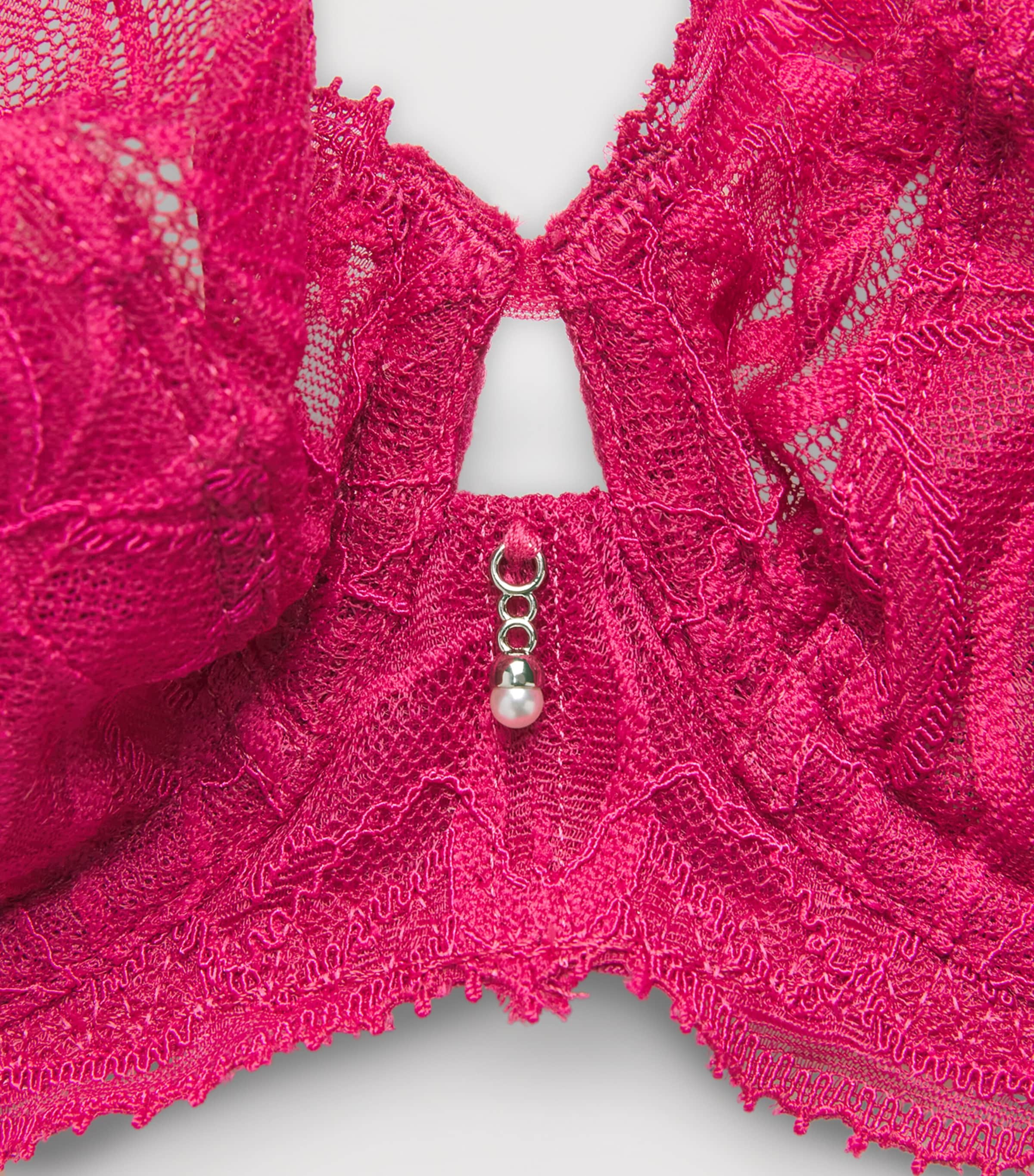 Wacoal Womens Abéllia Underwire Bra Vivacious Pink (vik) Image 4