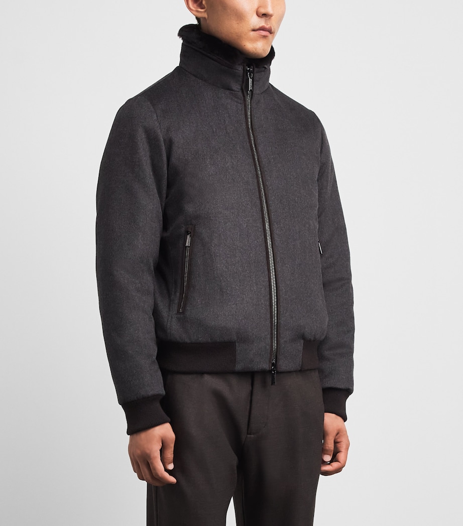 Moorer Mens Cashmere Bellati Down Jacket Moro Image 4