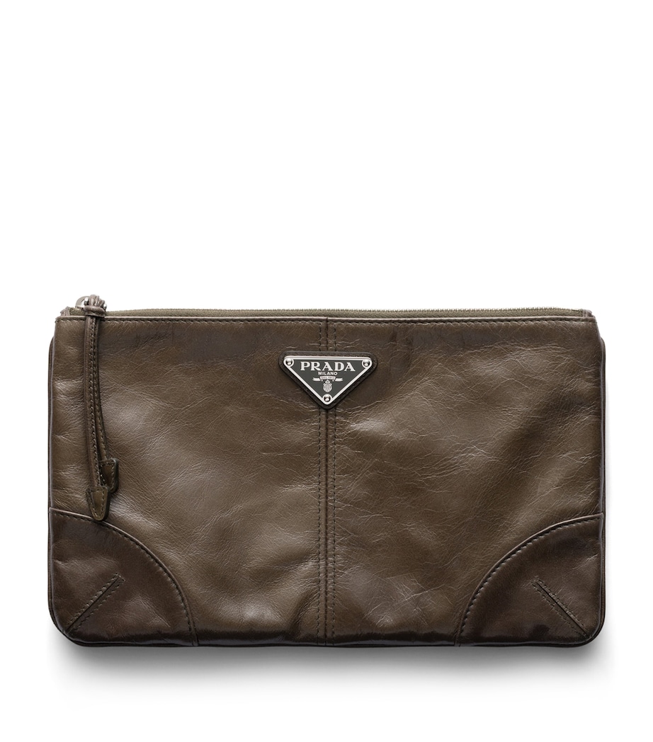 Leather Logo Pouch F0161 Image 1