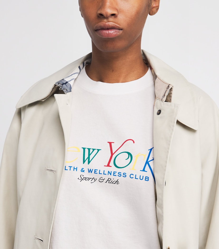 Cotton NY 94 T-Shirt WHT/RBY/ALPNE/BLUE Image 6