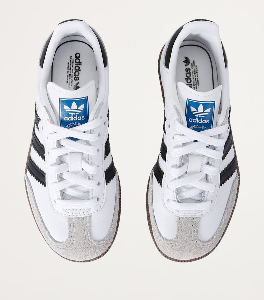 Originals Samba OG Sneakers WHITE/BLK Image 4