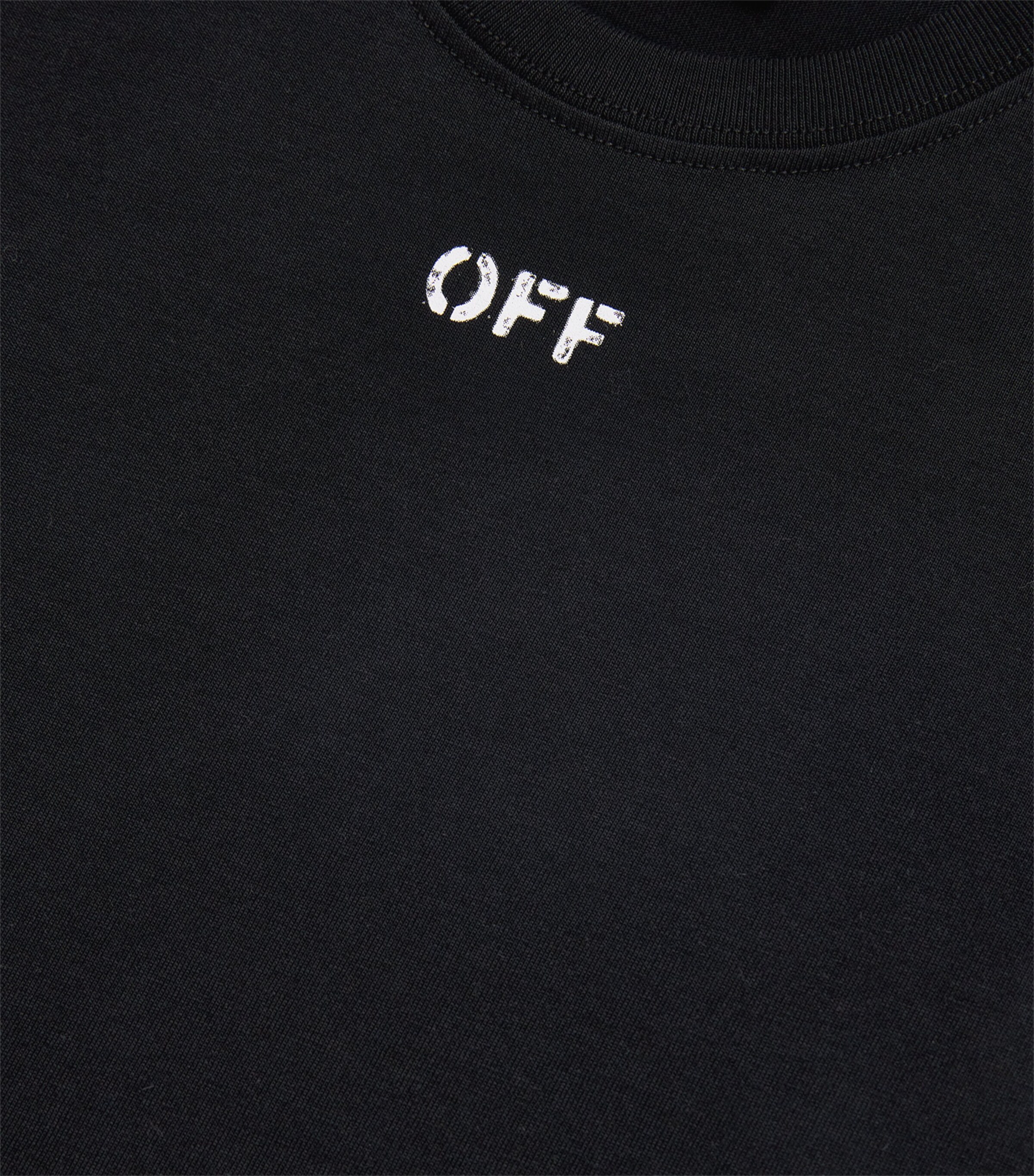 Off-White Kids Off Stamp Logo T-Shirt (4-12 Years) White Image 4
