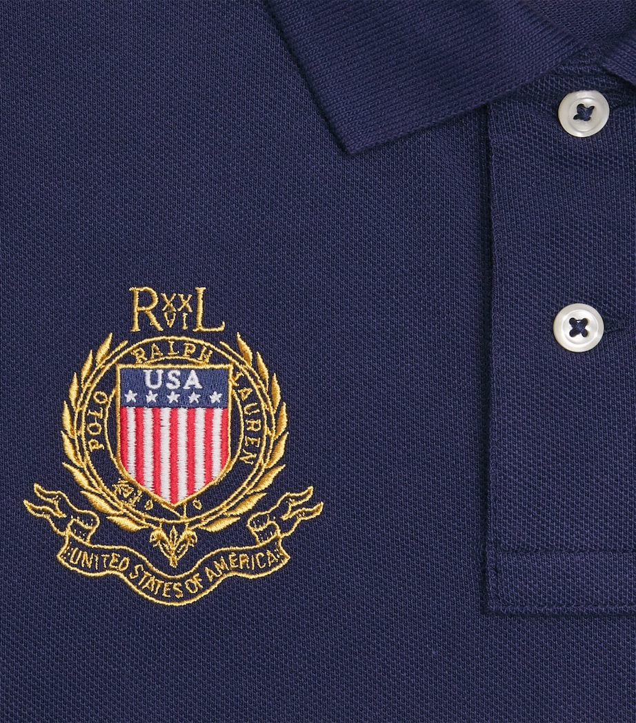 Ralph Lauren Kids USA Polo Shirt (6-14 Years) Newport Image 3