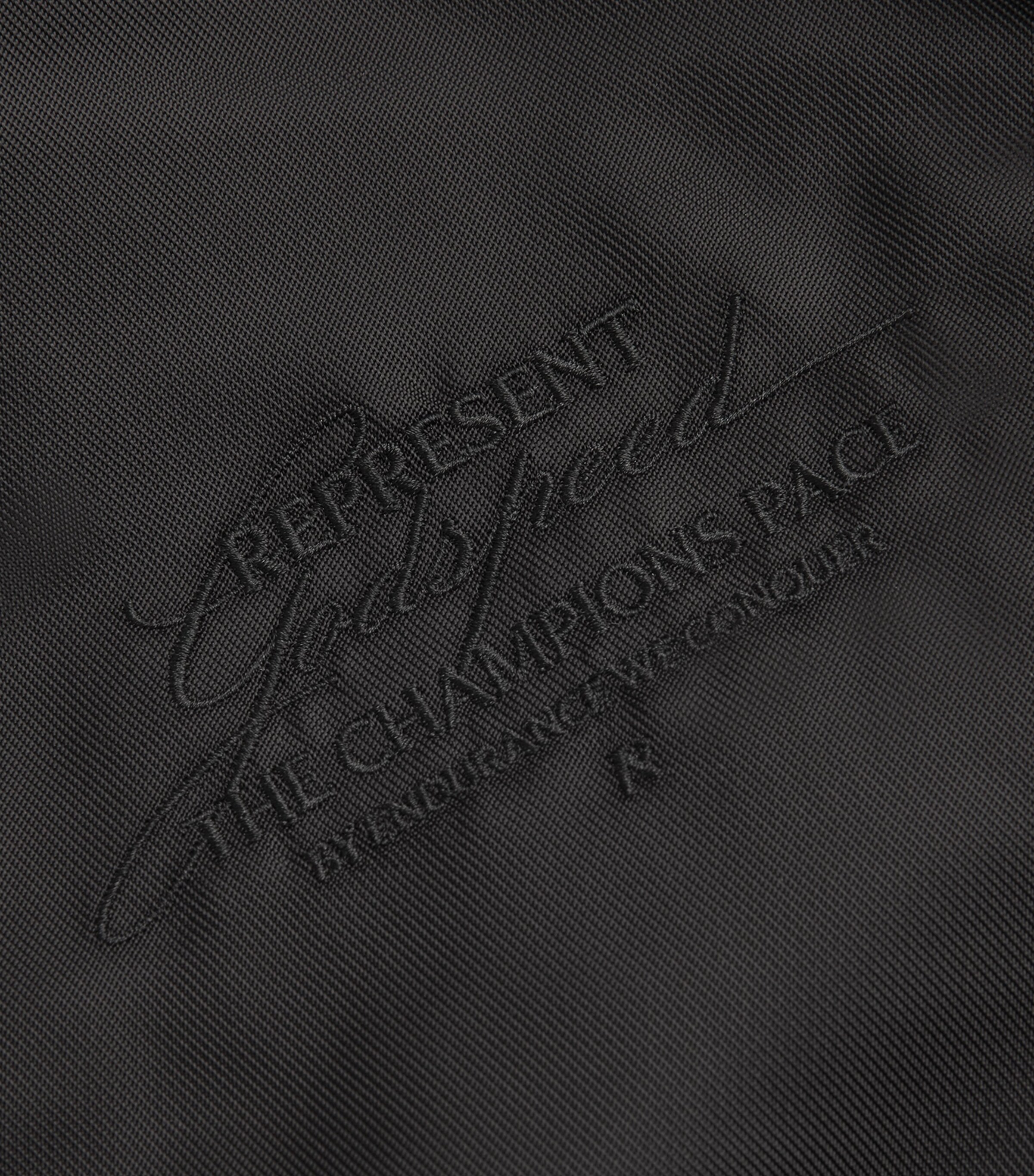 Expandable Padded Bomber Jacket JET BLACK Image 5