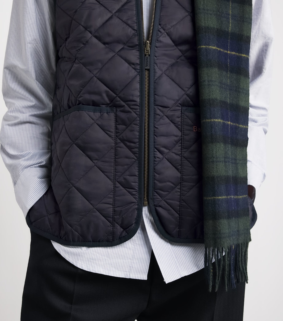 Barbour Mens Quilted Zip-In Gilet Liner Navy Image 3