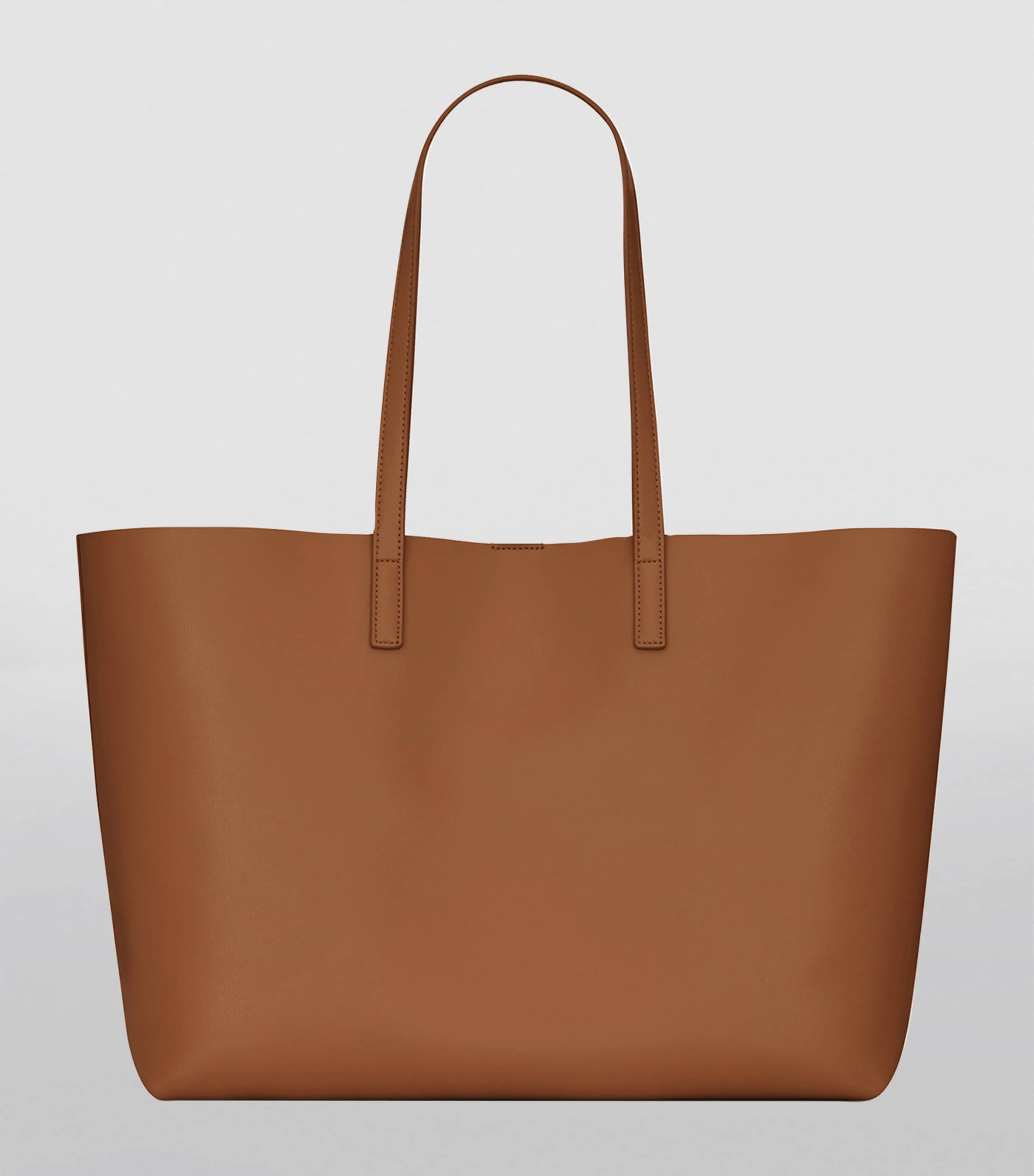 Leather East/West Shopper Bag 6309 Image 3