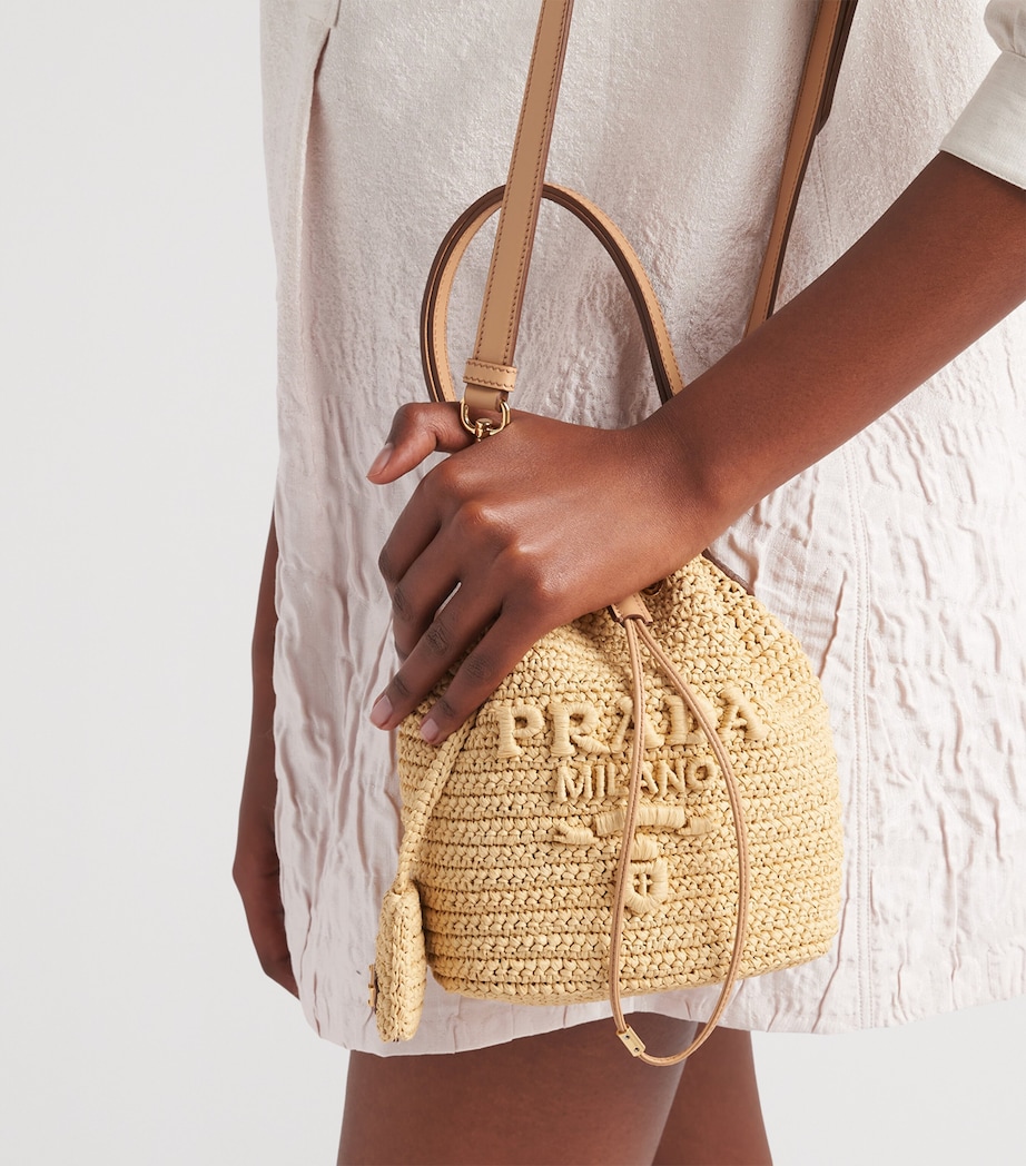 Mini Crochet Bucket Bag F0018 Image 7