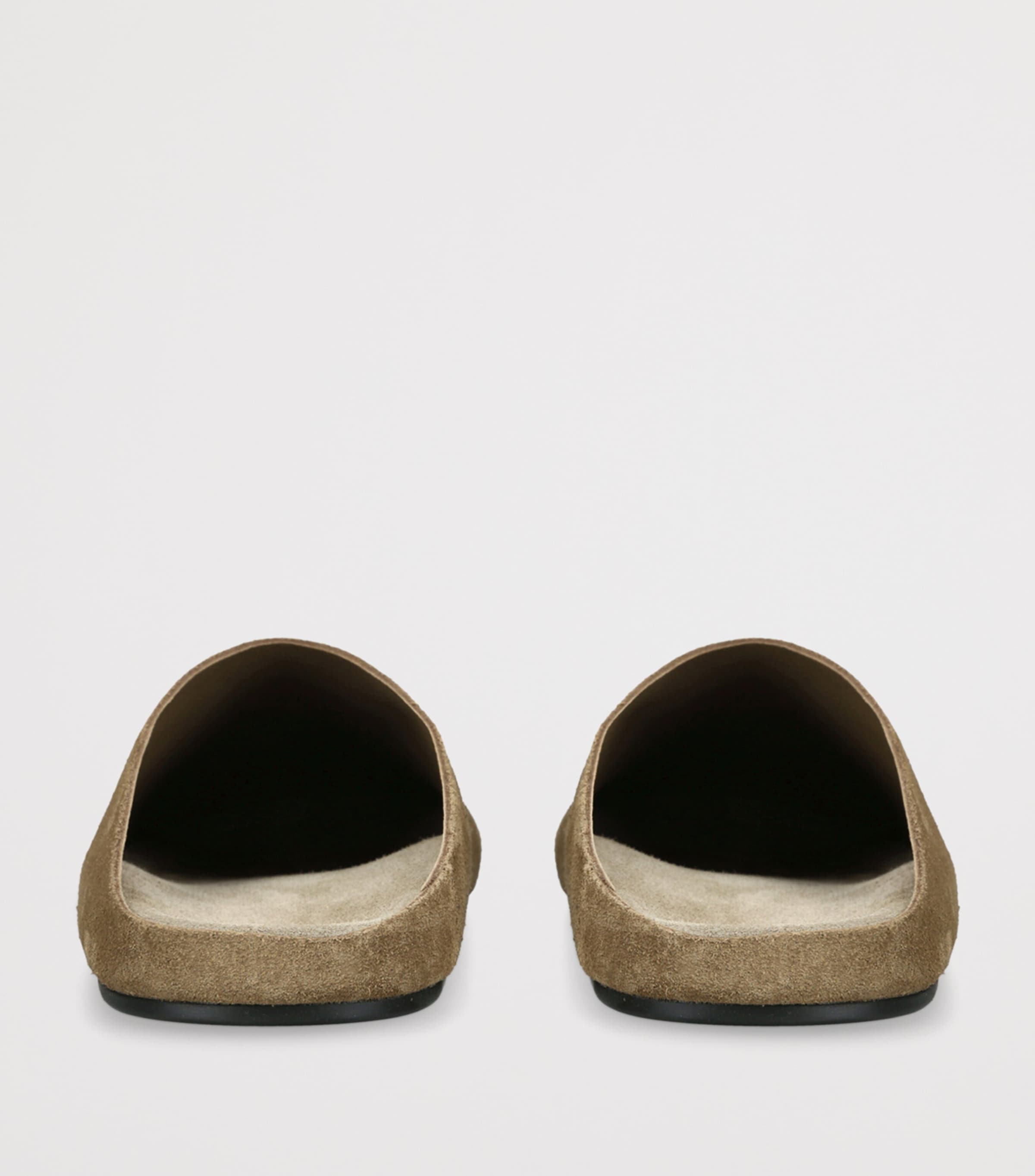 Hudson Suede Slides GREEN Image 2