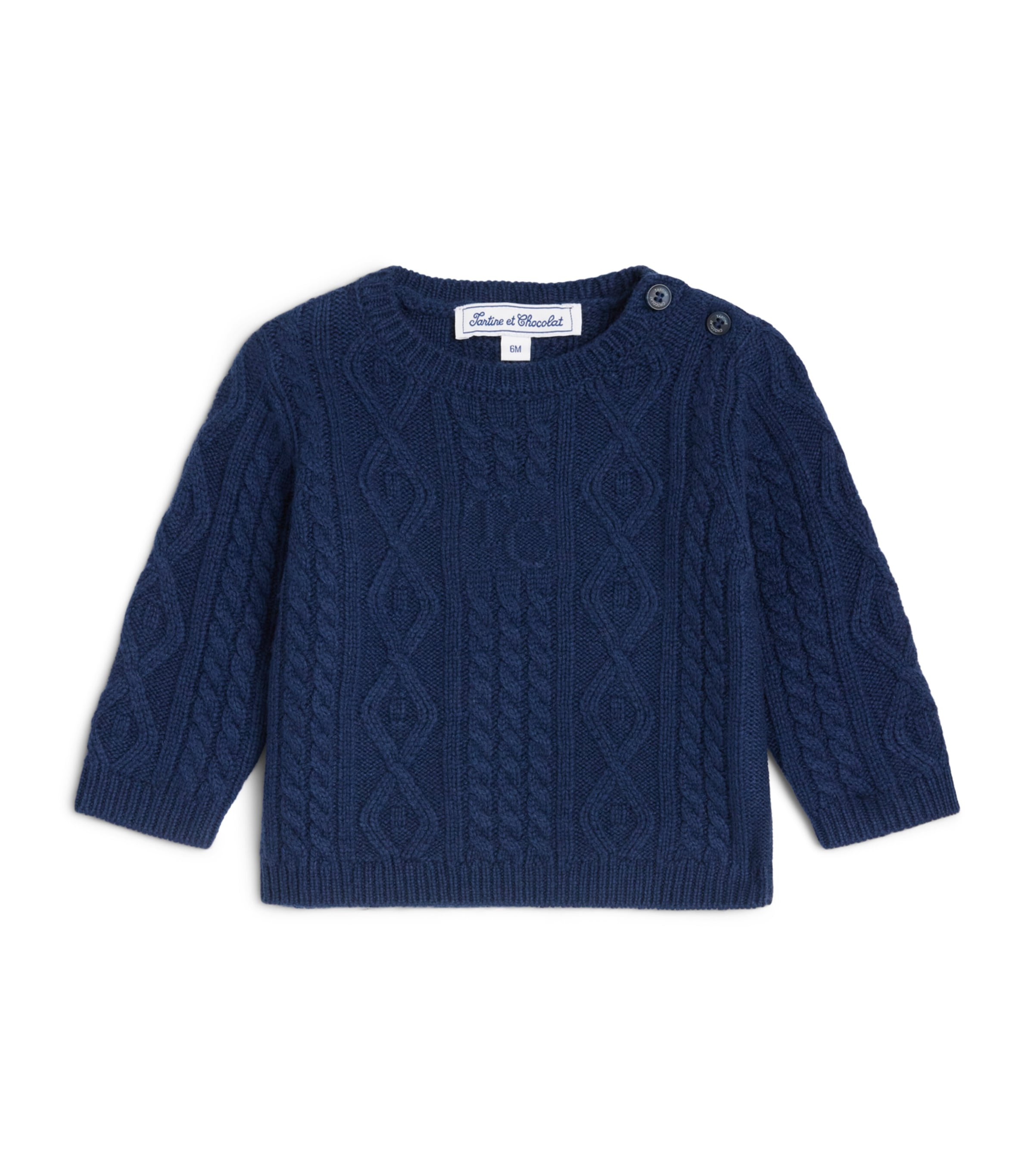 Tartine et Chocolat Cable-Knit Sweater (3 Months-4 Years) Image 1