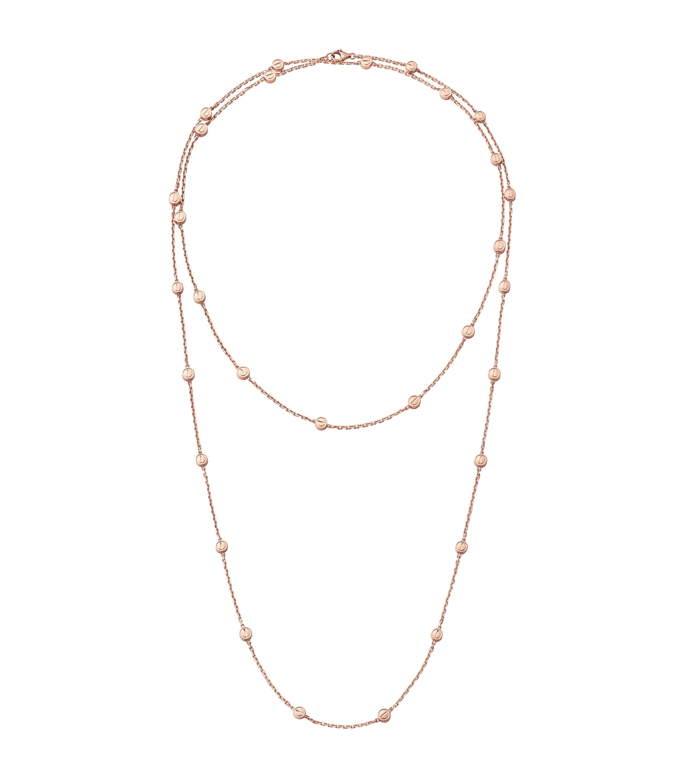 Cartier Rose Gold LOVE Multi-Wear Necklace Rose Gold Image 1