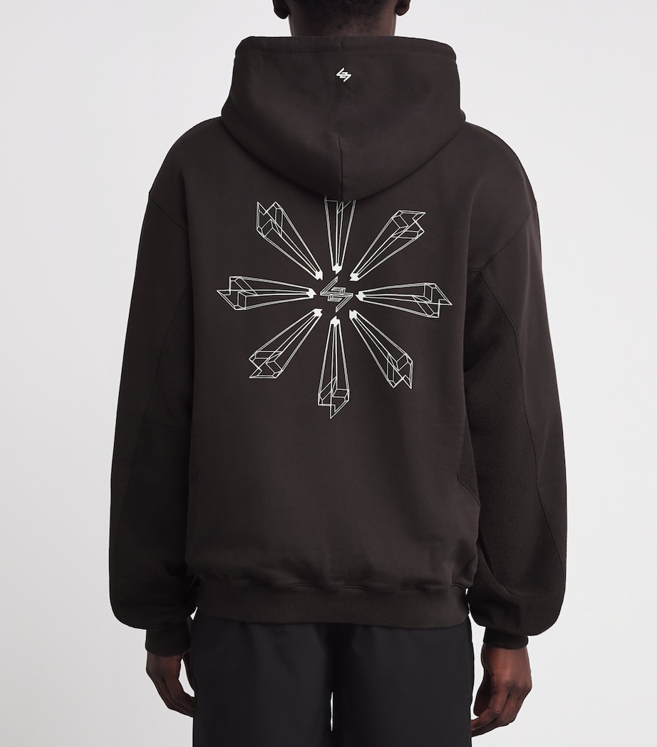 Cotton 247 Uprising Oversized Hoodie CHOCOLATE Image 4