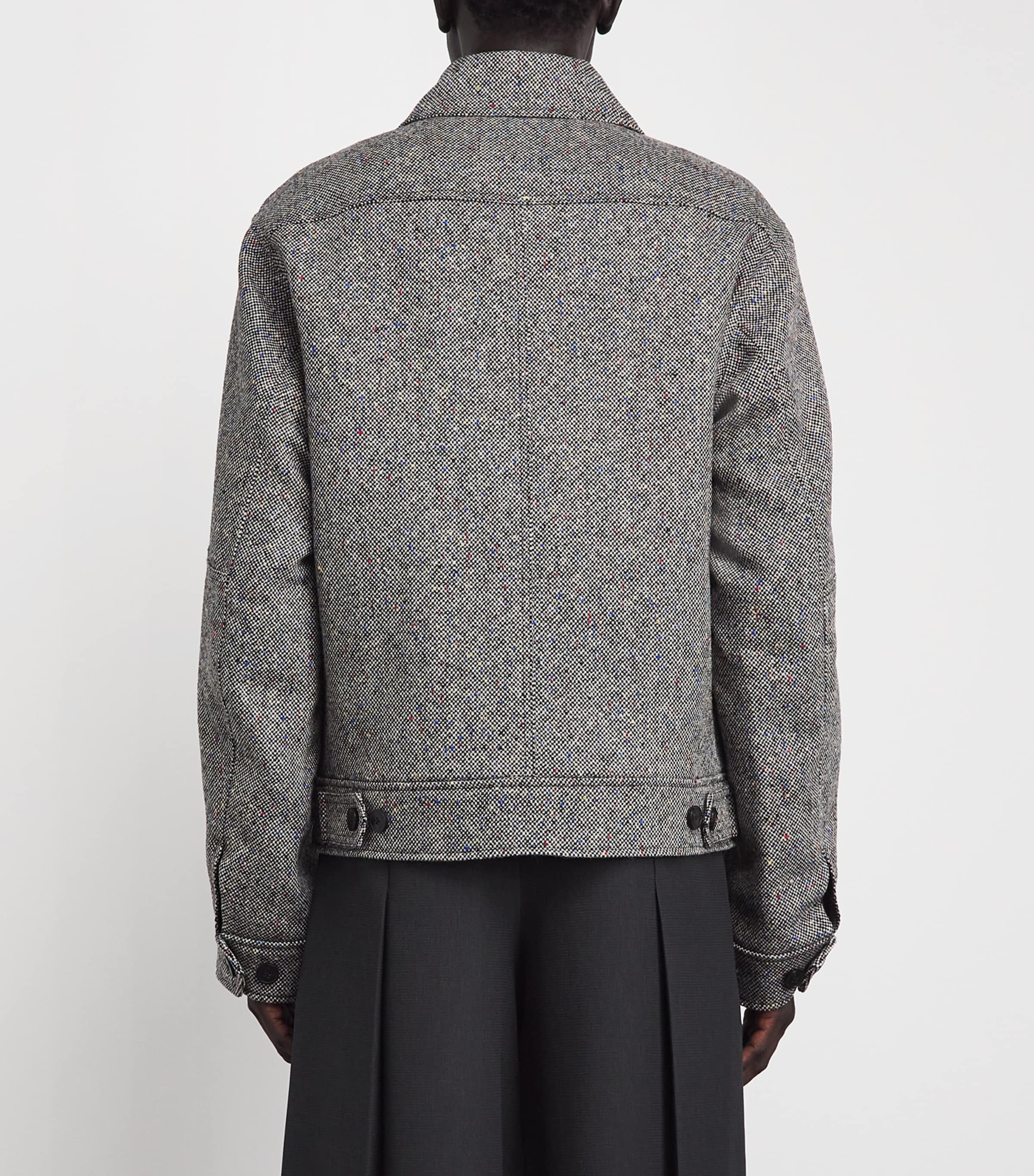 DRIES VAN NOTEN Mens Wool Vince Jacket Image 5