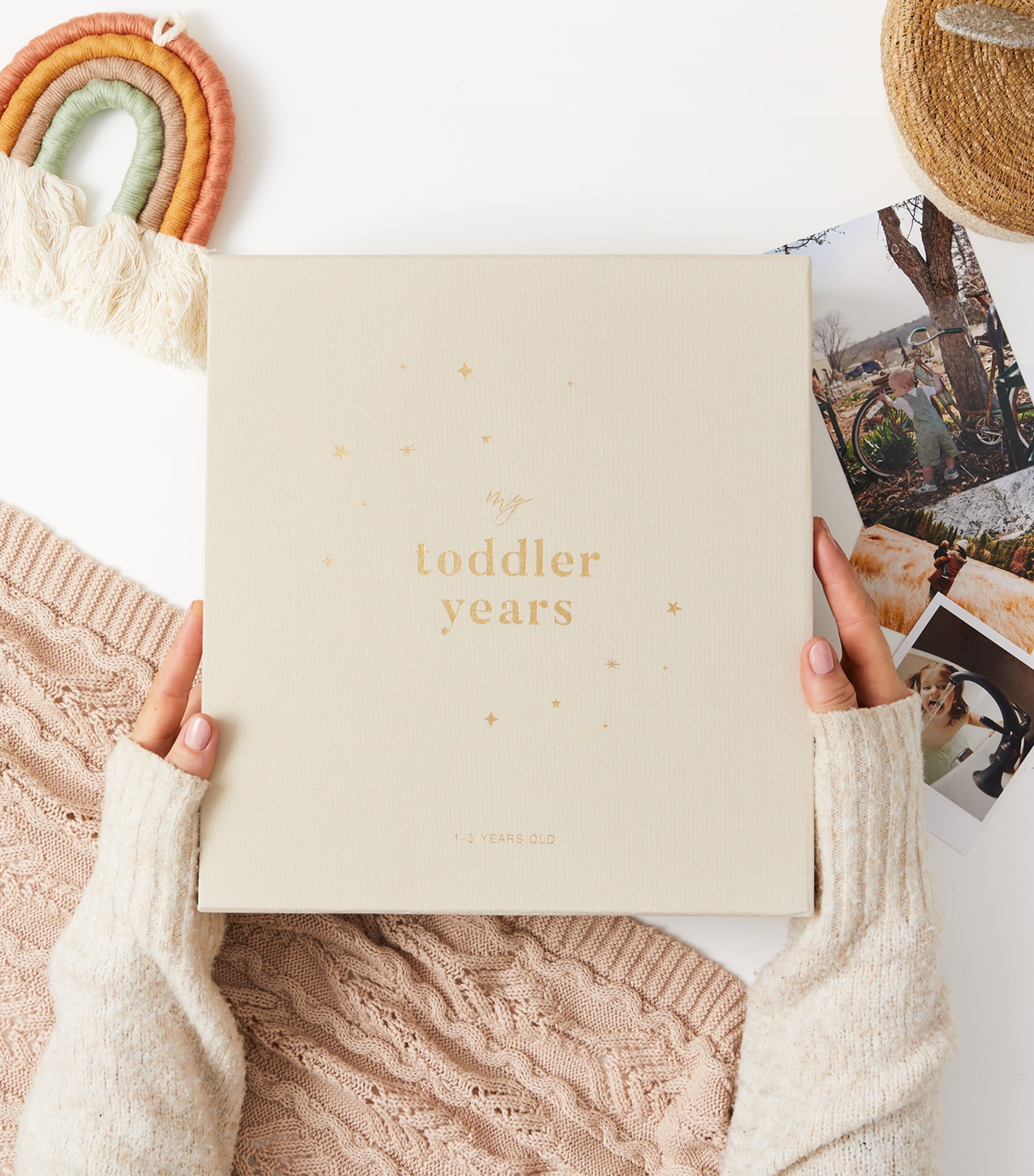 My Toddler Years Photo Album IVORY/BEIGE, GOLD Image 5
