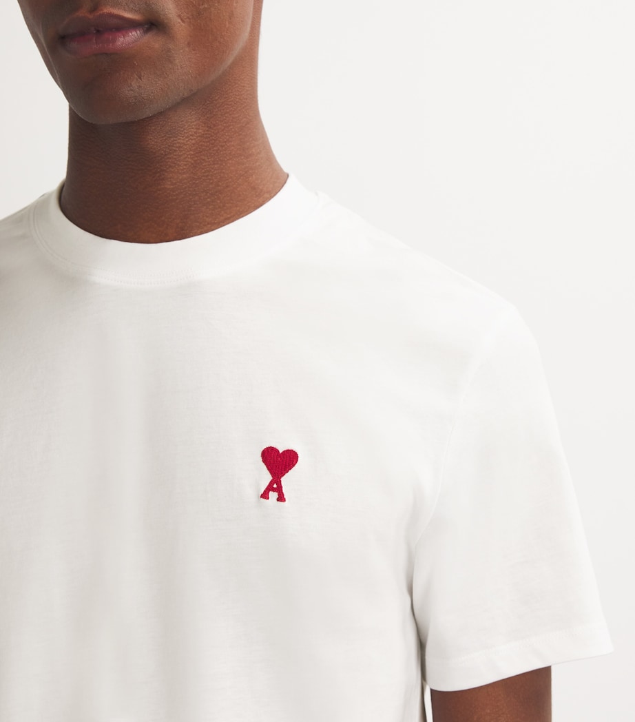 Cotton Ami de Coeur T-Shirt 100/WHITE Image 6