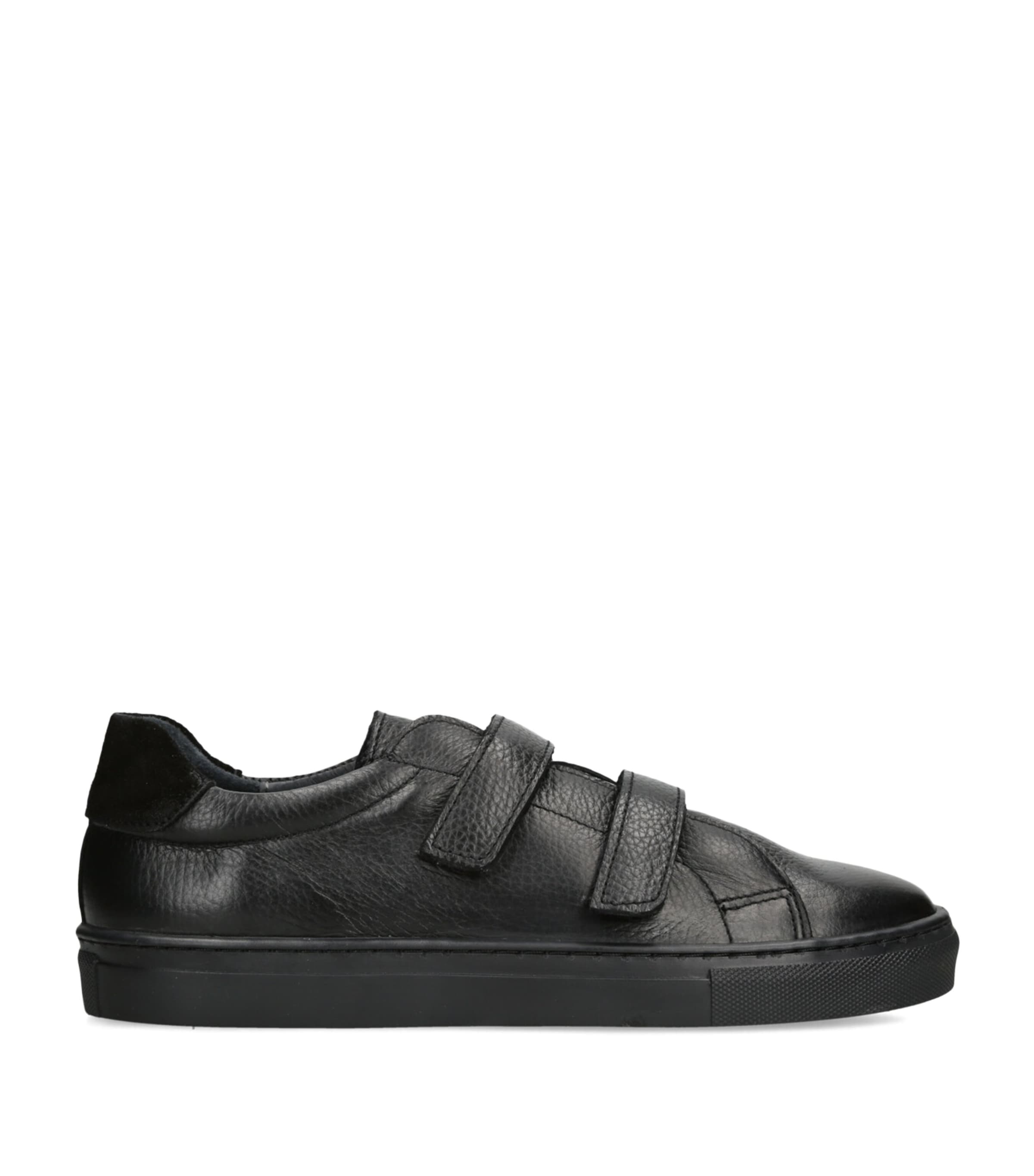 papouelli Leather Atlas Sneakers Black Image 1