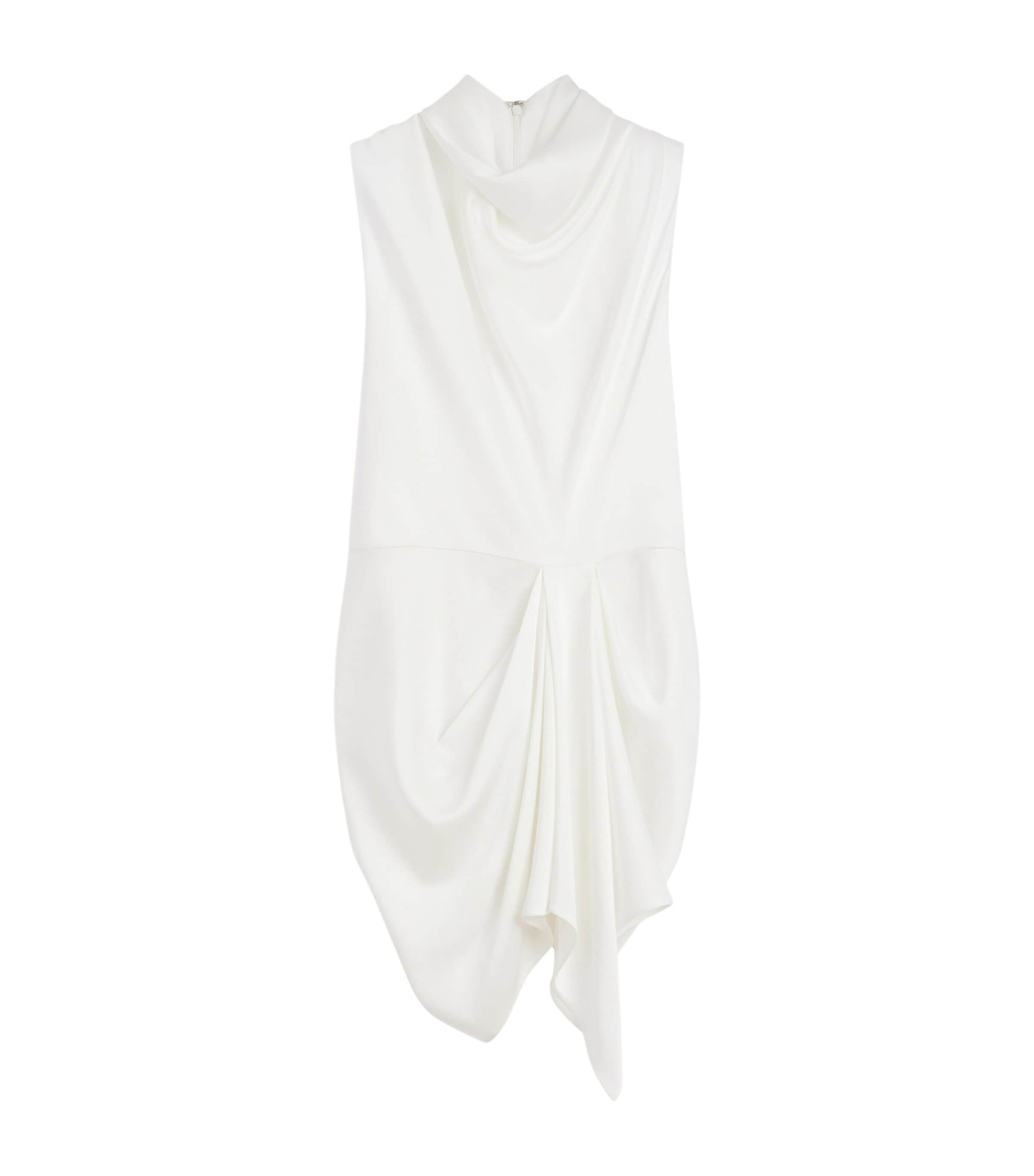 Givenchy Womens Draped Cowl-Neck Blouse Image 1