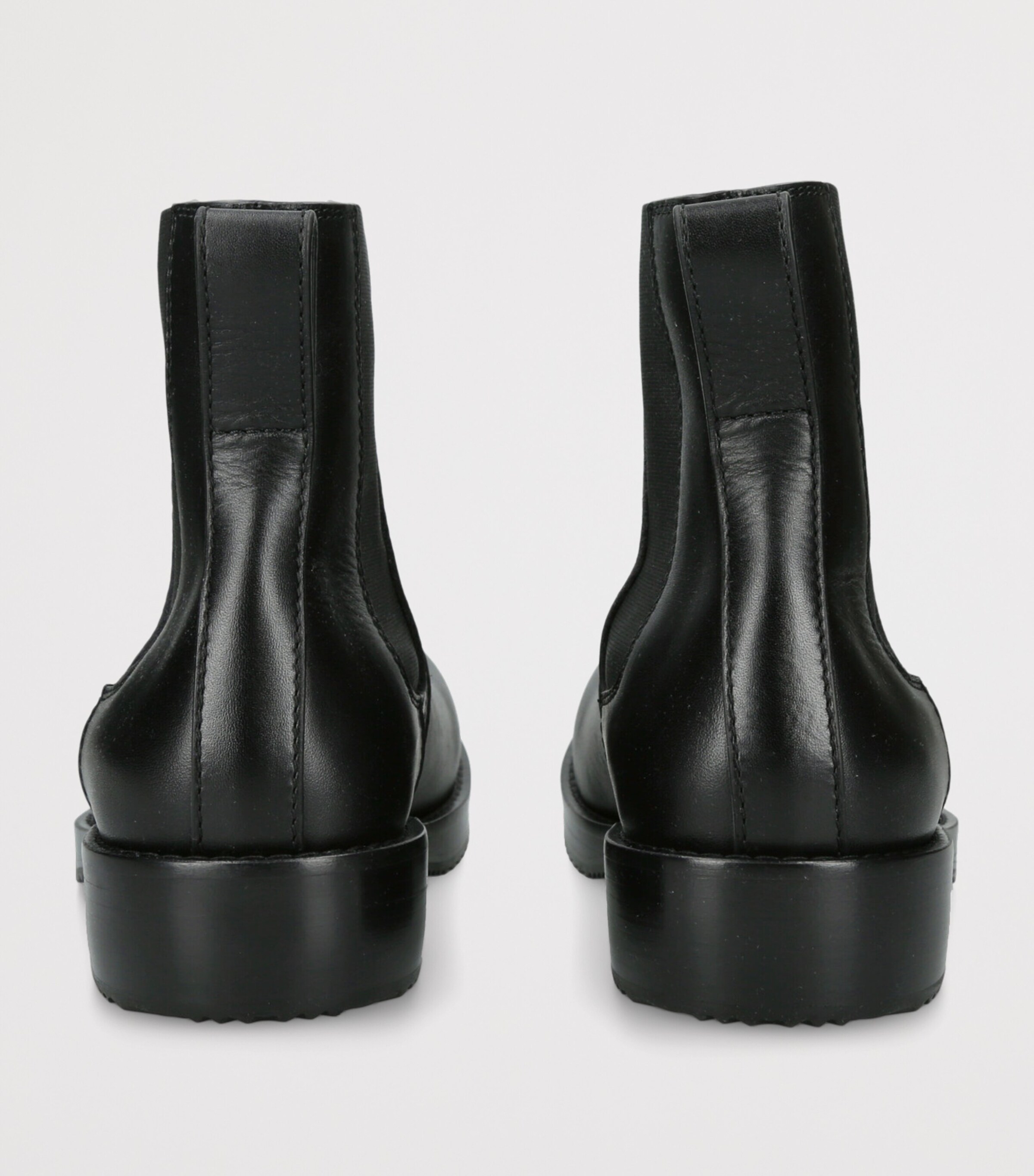 Leather Chelsea Boots BLACK Image 2