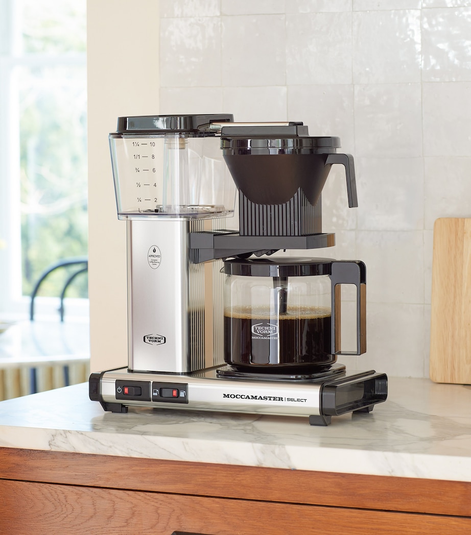 Moccamaster KBG Select Filter Coffee Machine Polished Silver Image 2