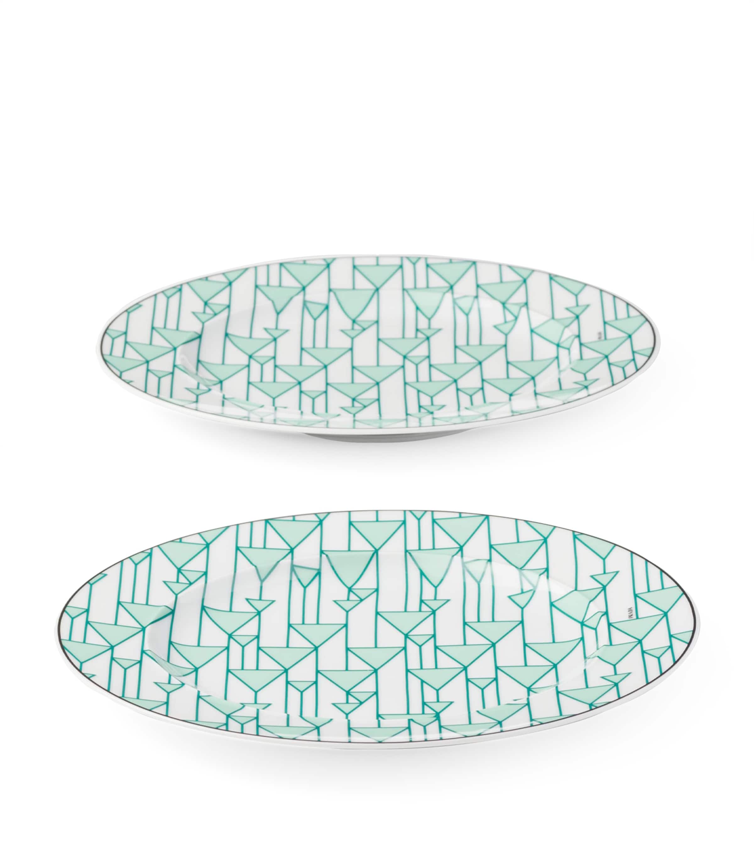 Set of 2 Vienna Dessert Plates (22cm) F0HM1 Image 2