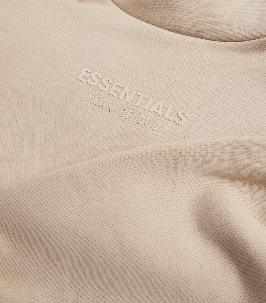 Cotton-Blend Logo Hoodie (2-16 Years) SILVER CLOUD Image 3