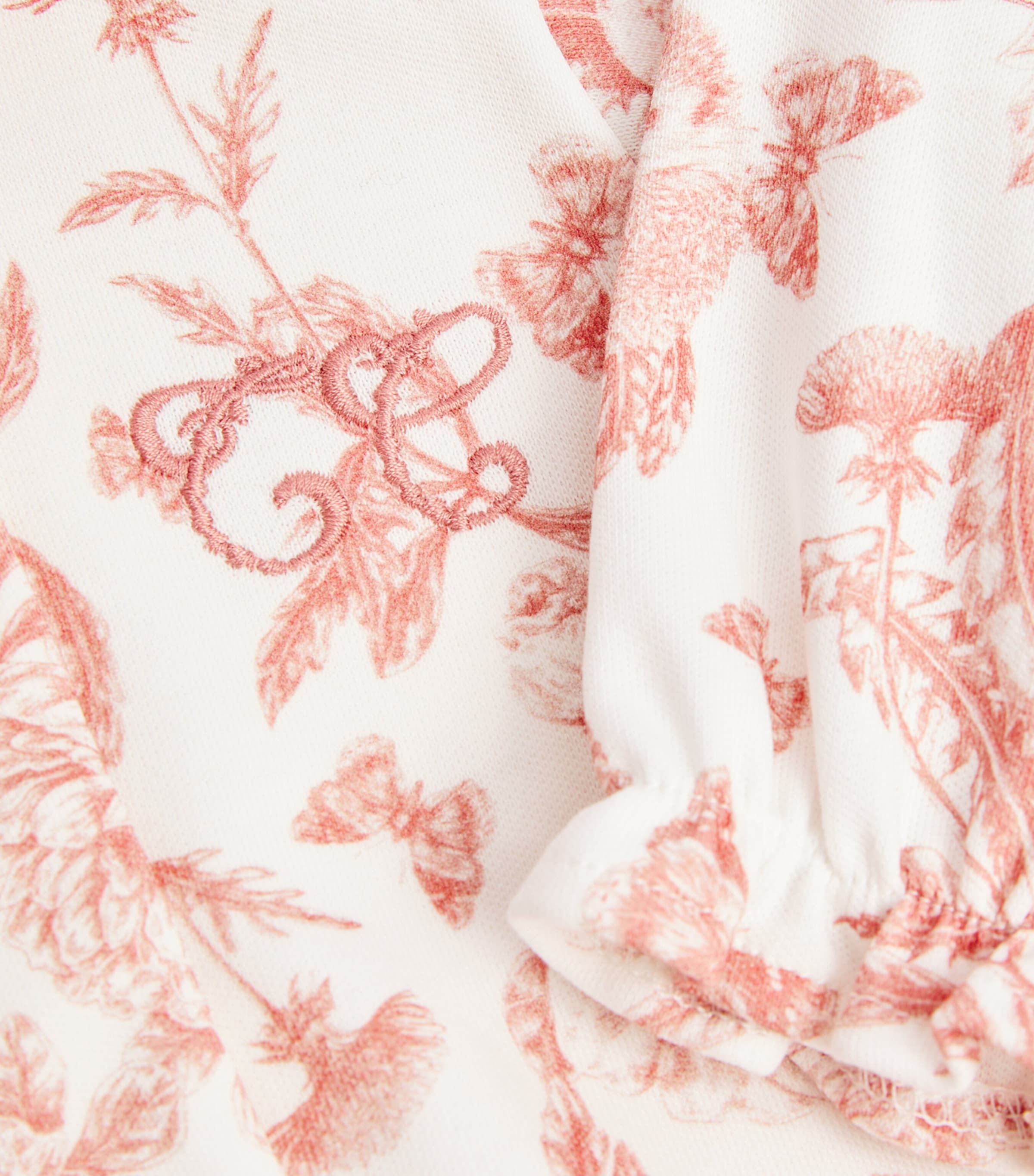Toile De Jouy All-In-One (1-18 Months) 34 BLUSH Image 3