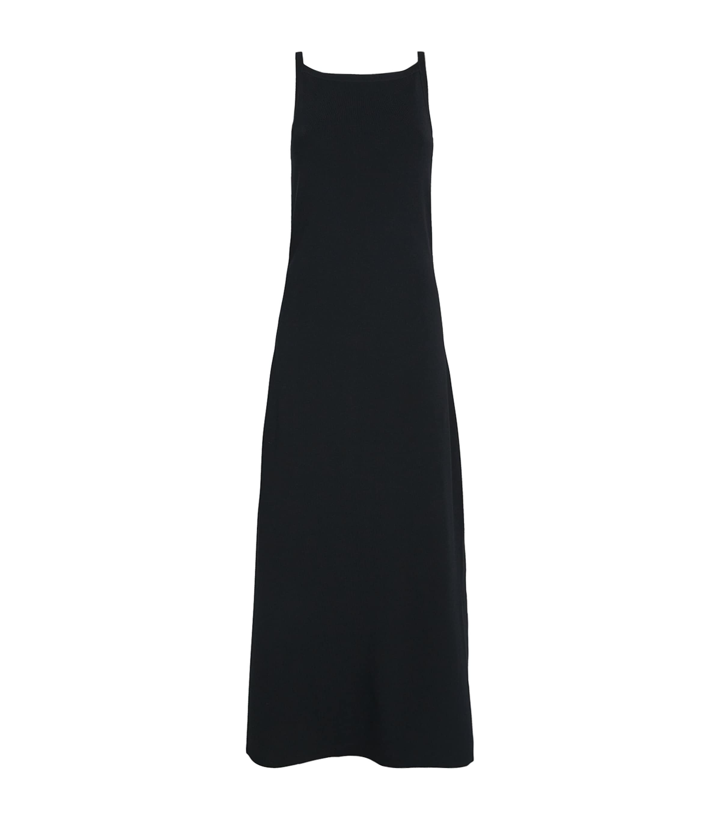 Joseph Stretch-knit Maxi Dress In Black